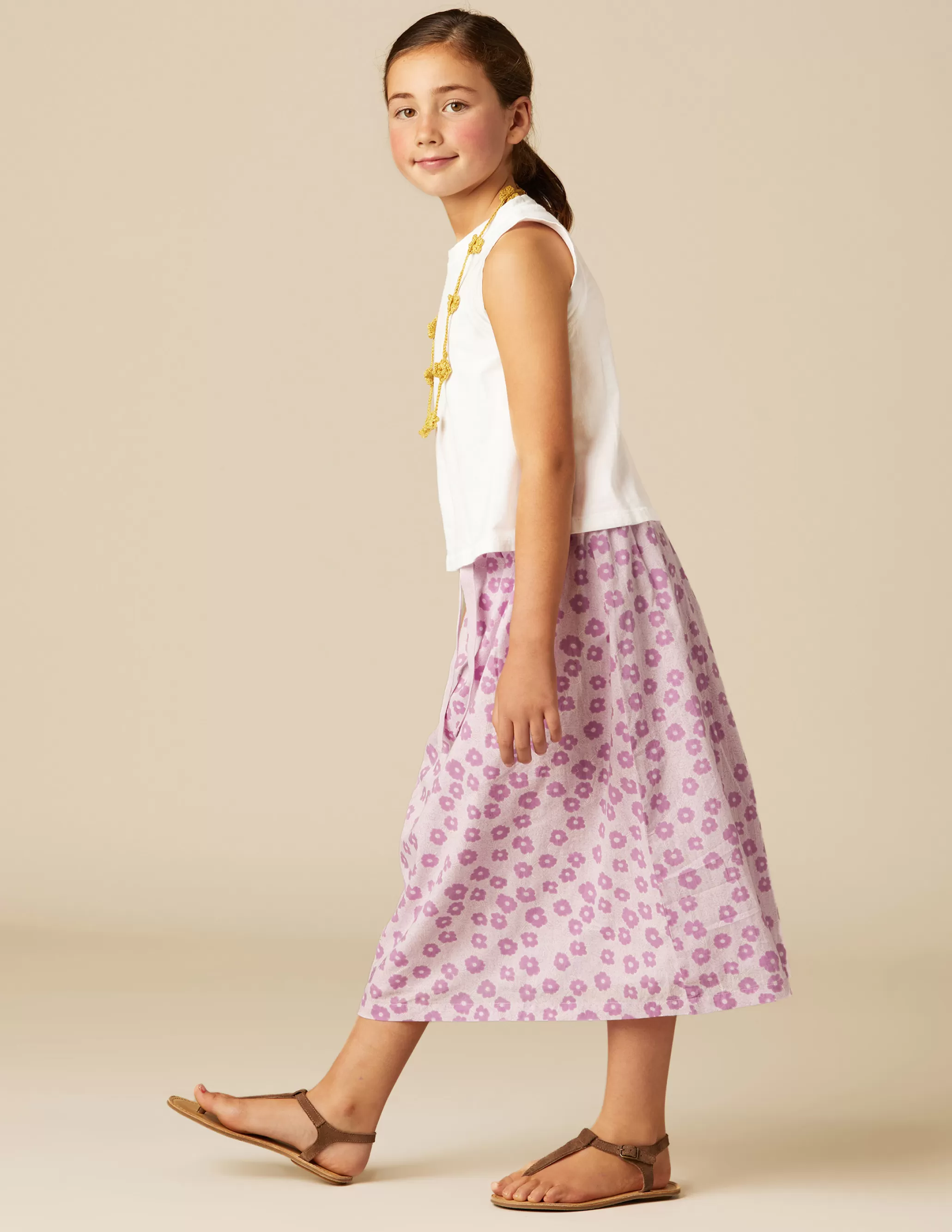 Nicoli BERRY FLOWER PRINT SKIRT< Skirts