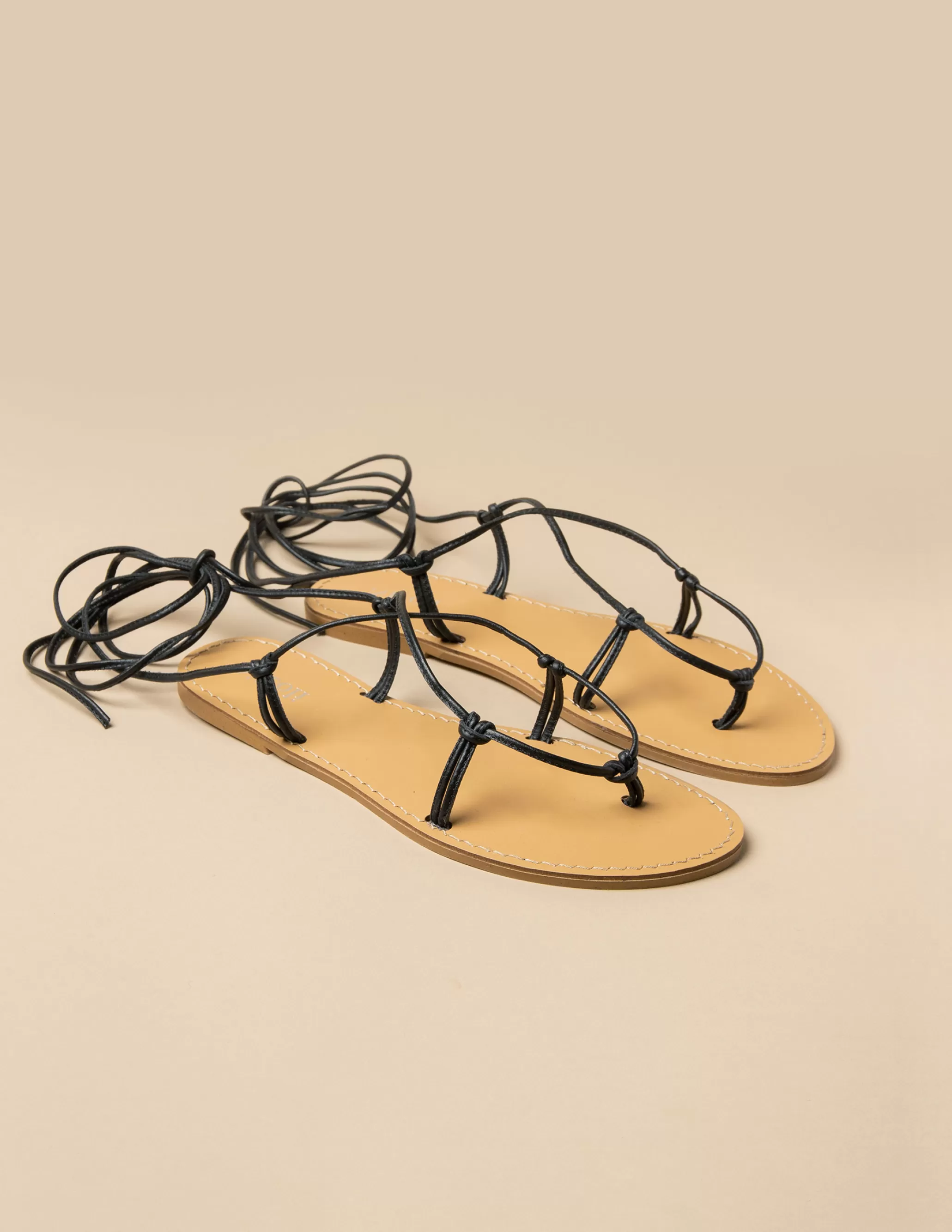 Nicoli BLACK SANDALS< Shoes