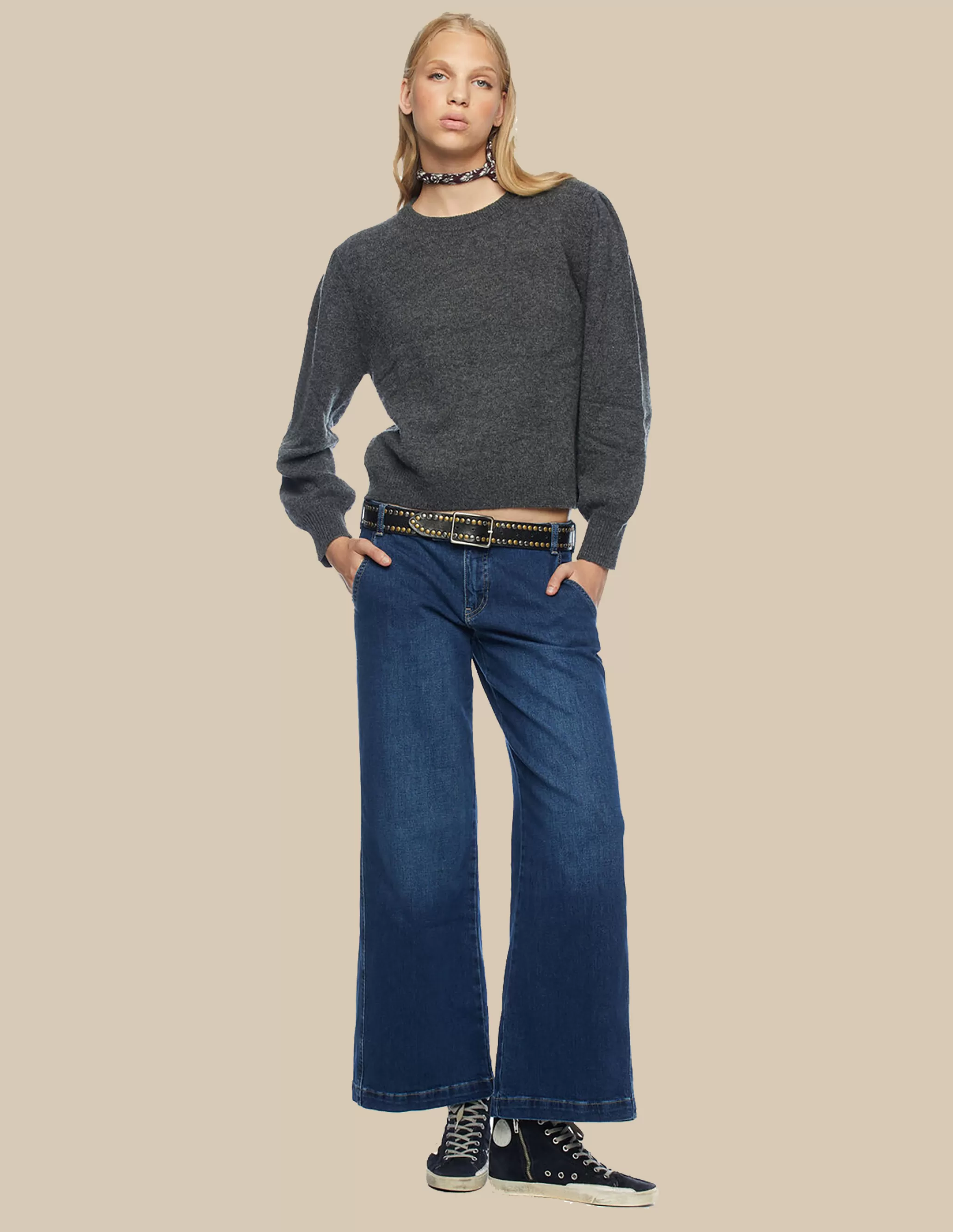 Nicoli BLUE BLACK NN JEANS< Trousers | Denim