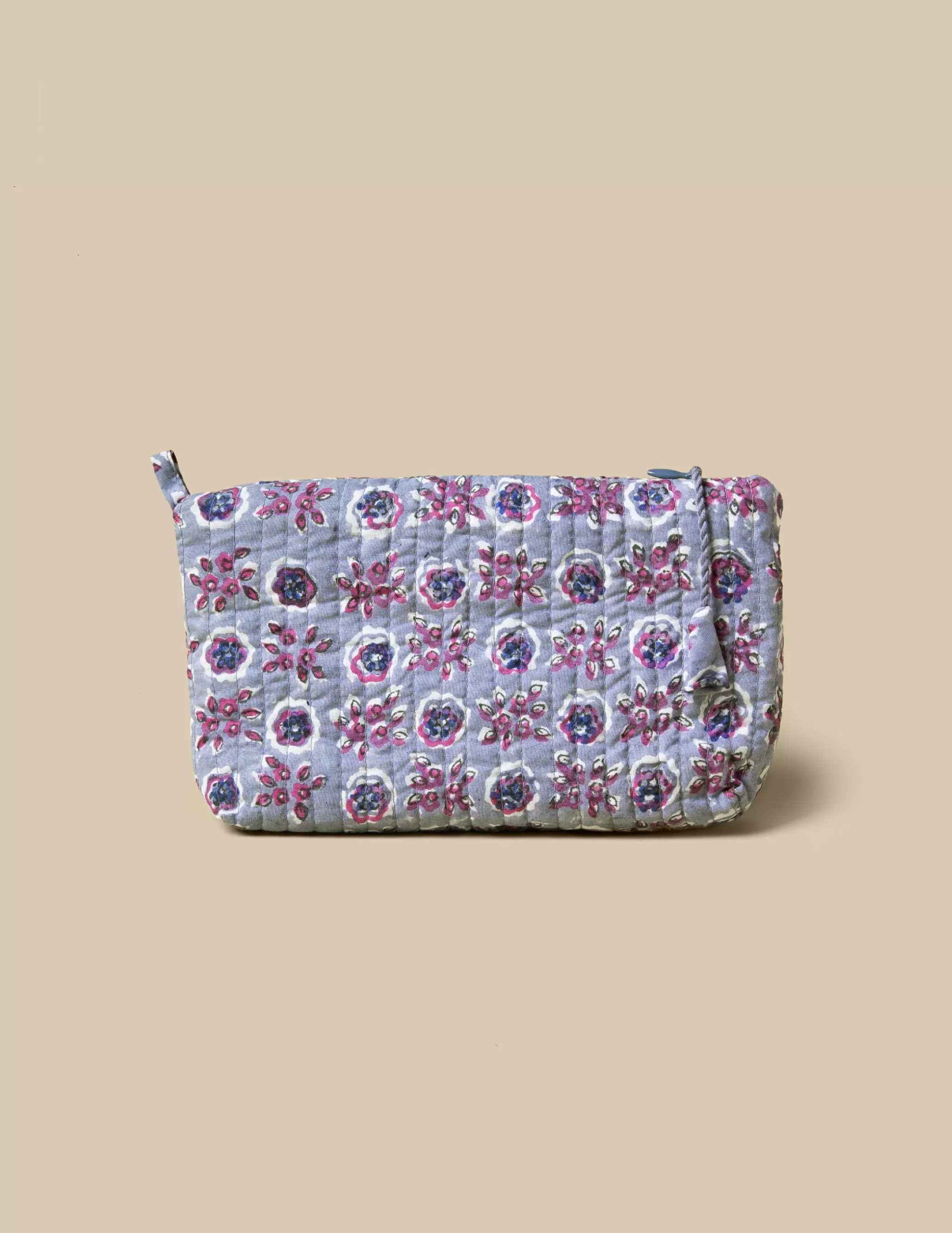 Nicoli BLUE BRANCH PRINT MAKE-UP BAG< Bags & Toiletry bags