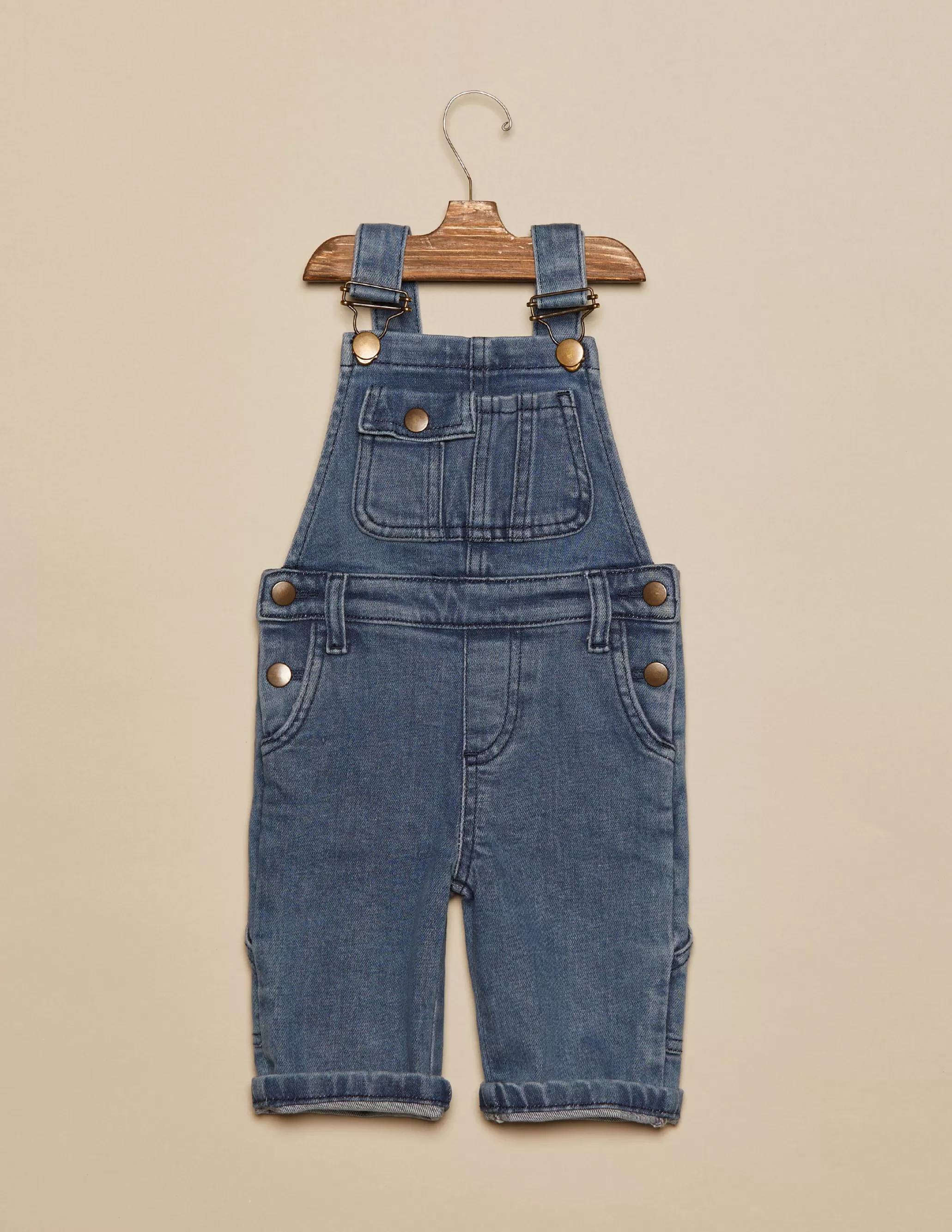 Nicoli BLUE DENIM DUNGAREES< Playsuits & Dungarees