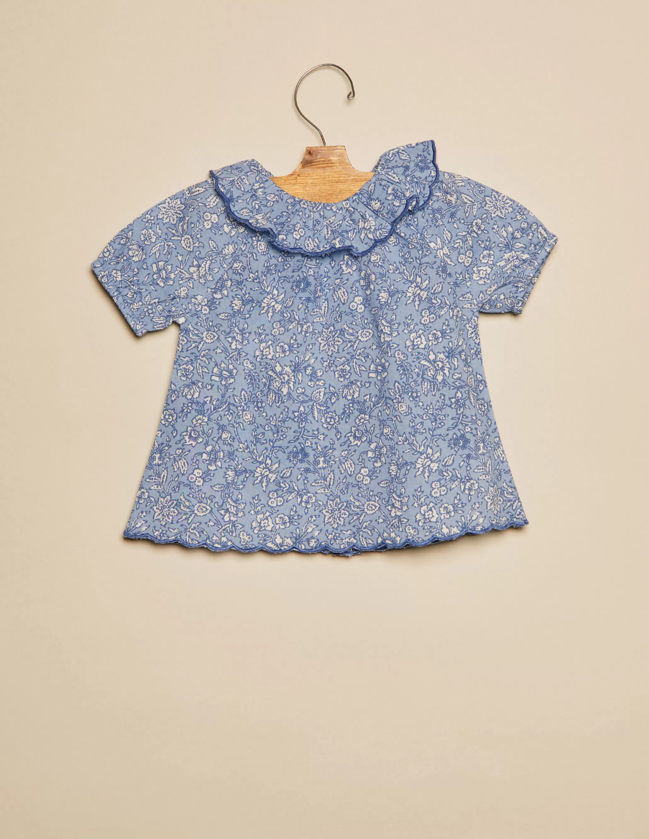 Nicoli BLUE FLORAL SHIRT< Shirts