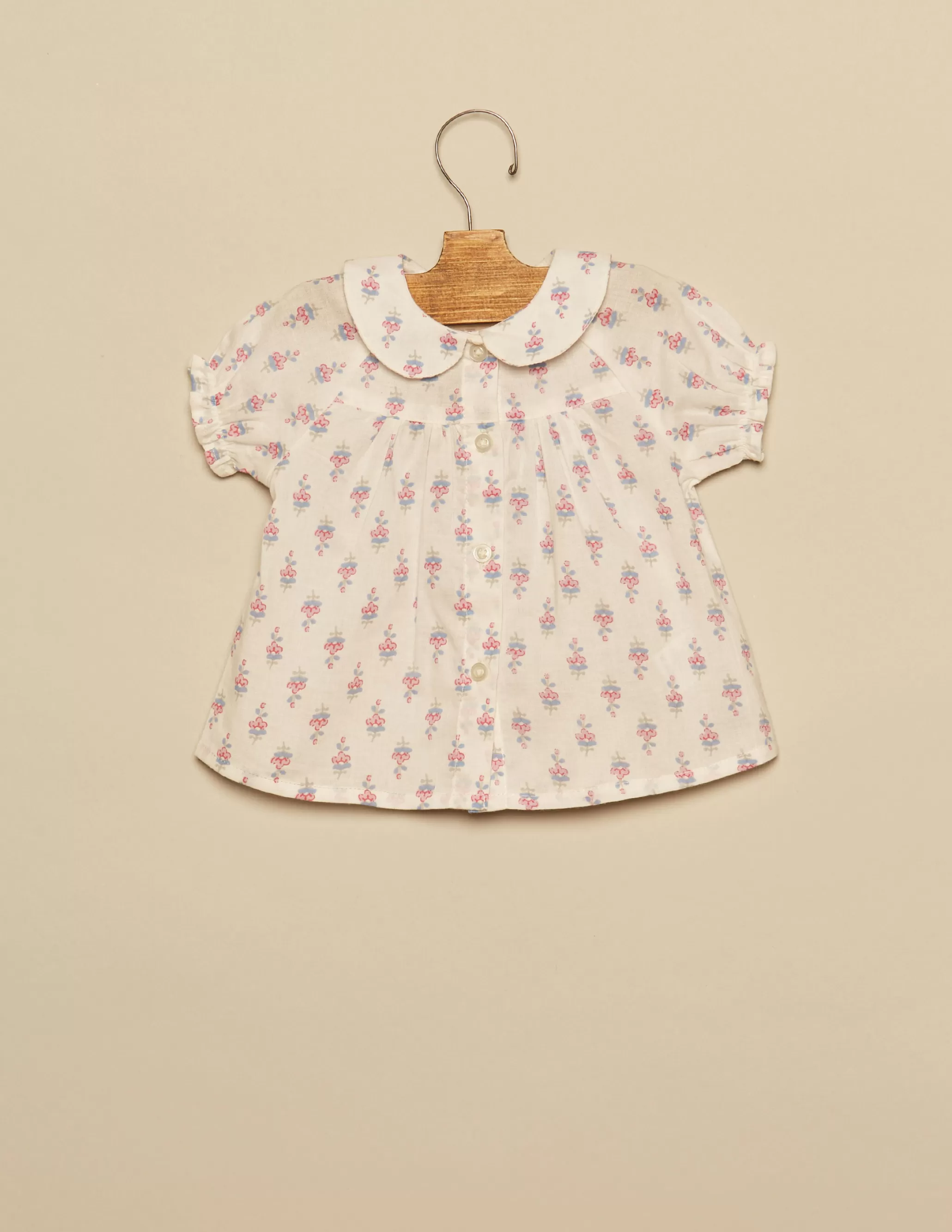 Nicoli BLUE FLOWERS SHIRT< Shirts