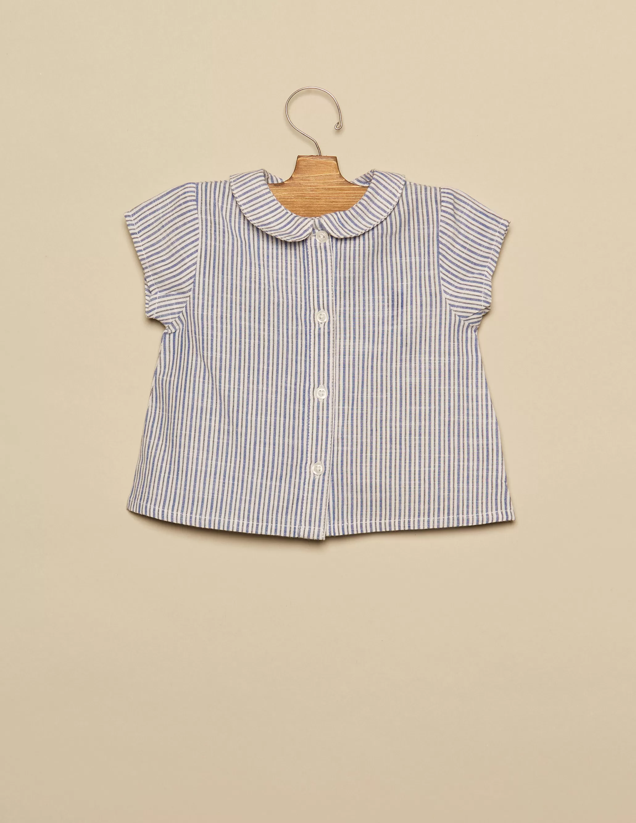 Nicoli BLUE STRIPED SHIRT< Shirts