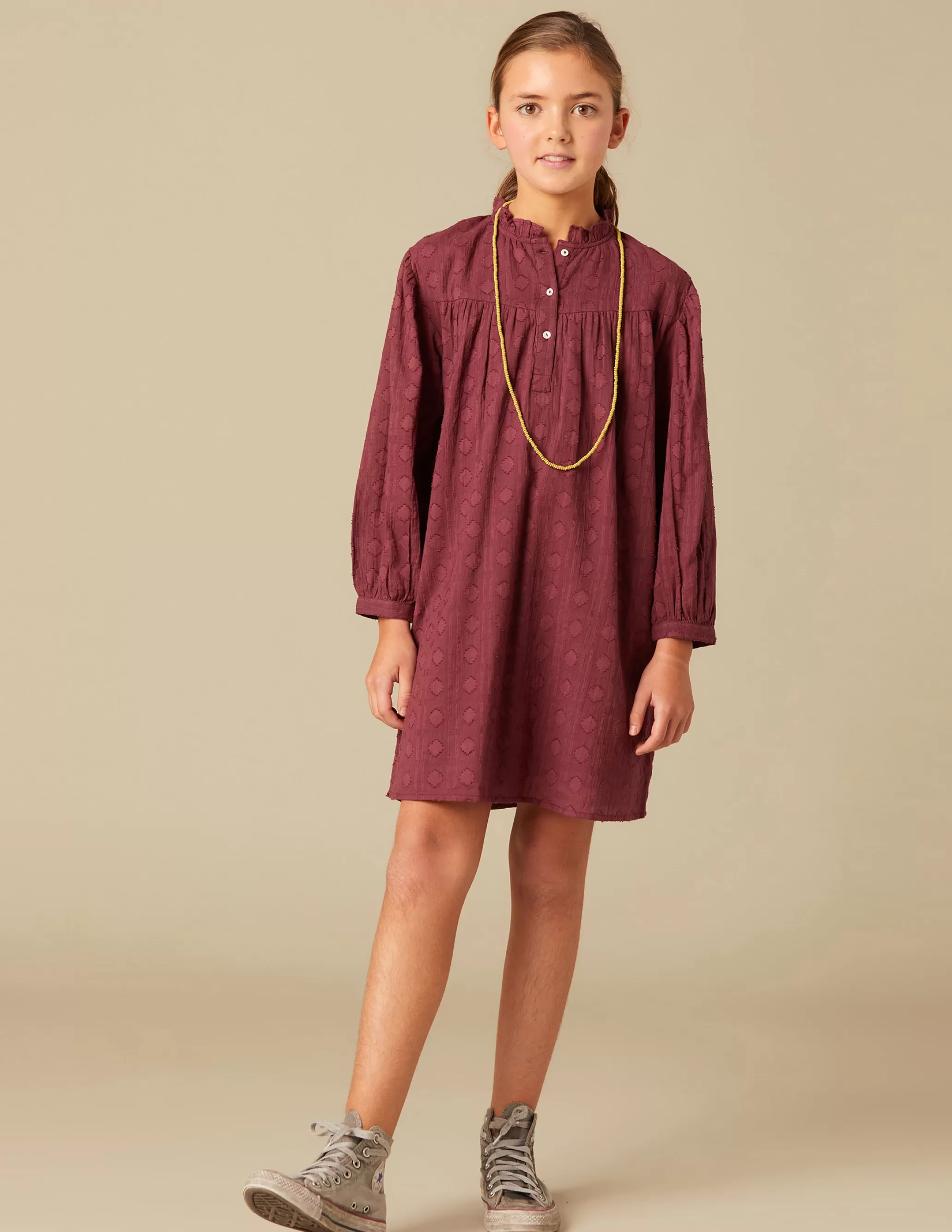 Nicoli BROWN DRESS< Dresses