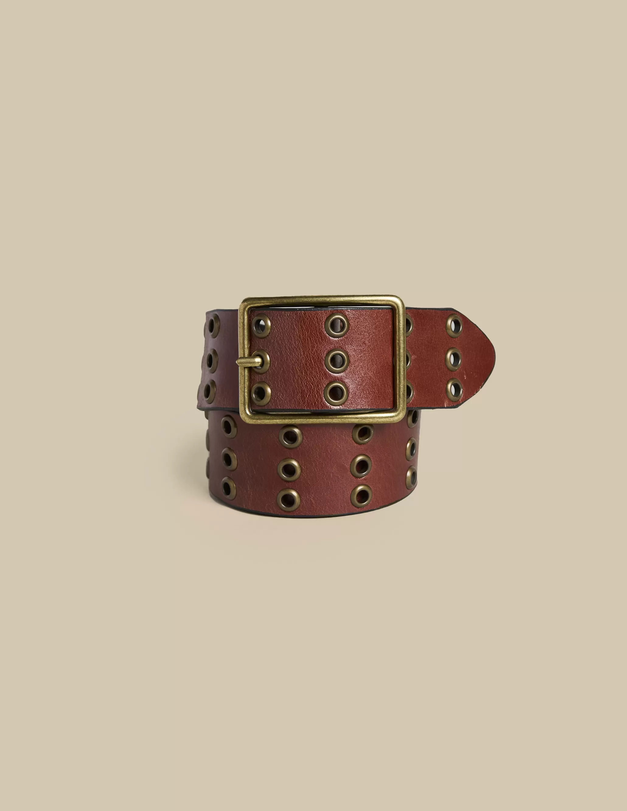 Nicoli BROWN ROCK BELT< Belts