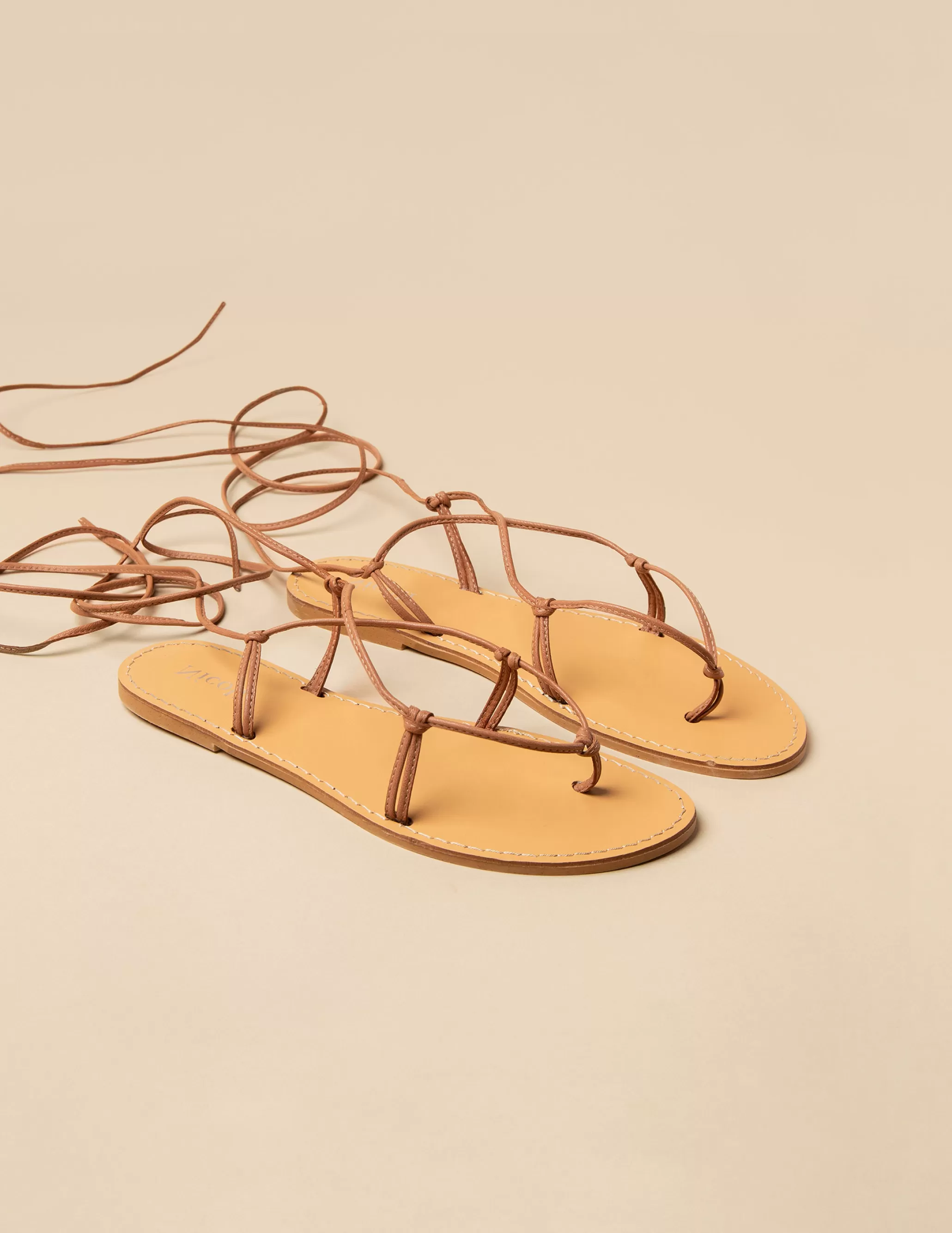 Nicoli BROWN SANDALS< Shoes