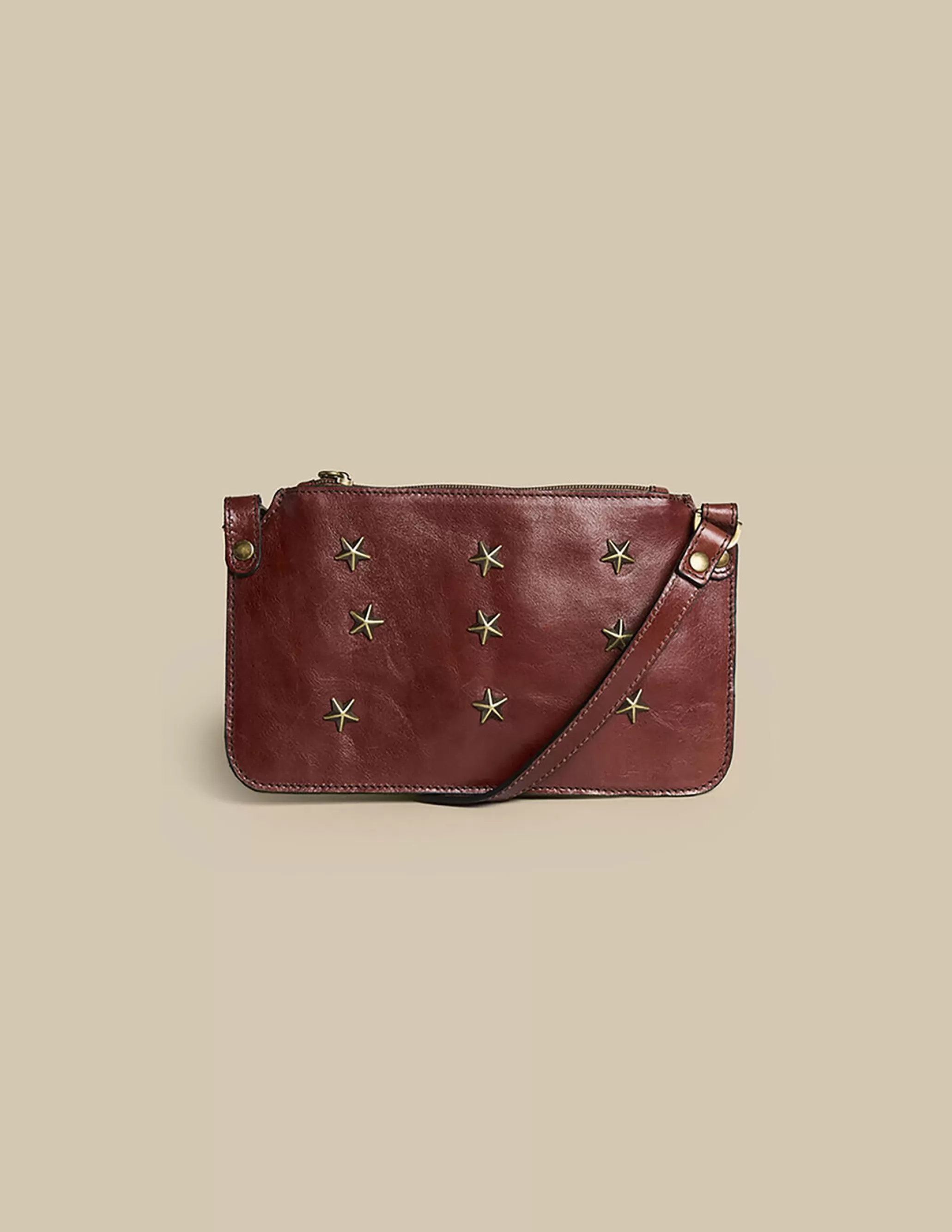 Nicoli BROWN STARS CROSSBODY BAG< Bags