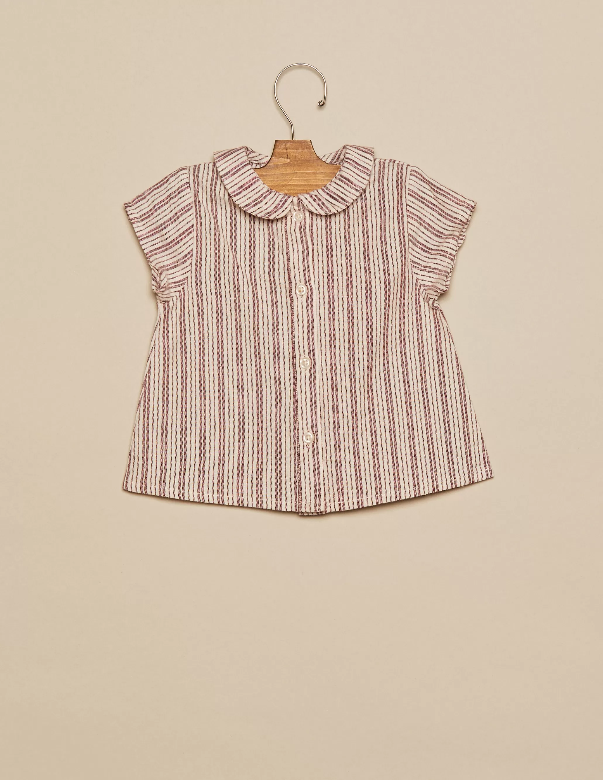 Nicoli BROWN STRIPED SHIRT< Shirts