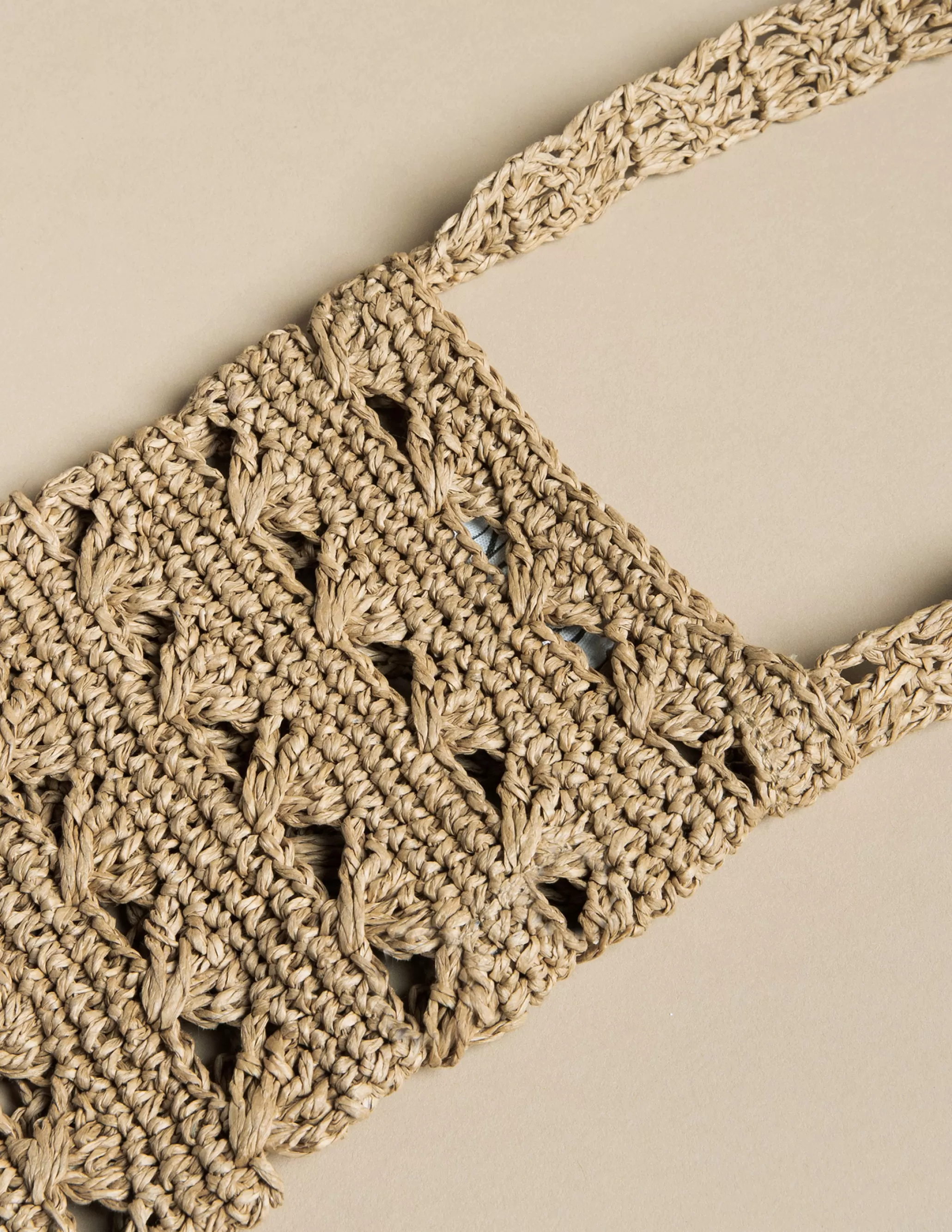 Nicoli ECRU RAFFIA CROSSBODY BAG< Bags | Bags & Shoulder bags