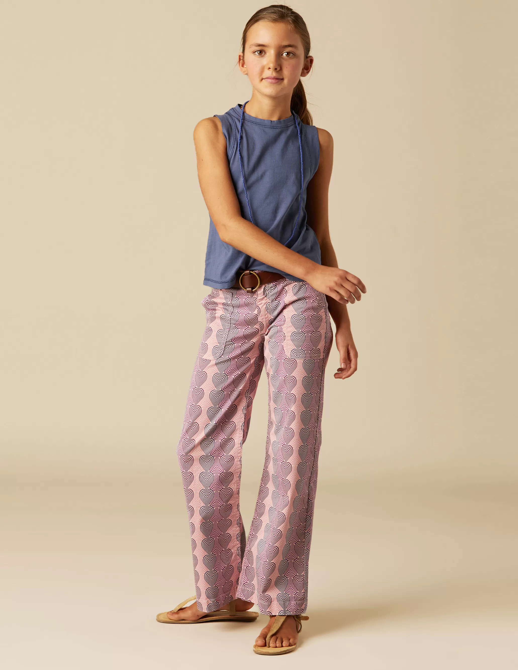 Nicoli GEOMETRIC TROUSERS< Trousers