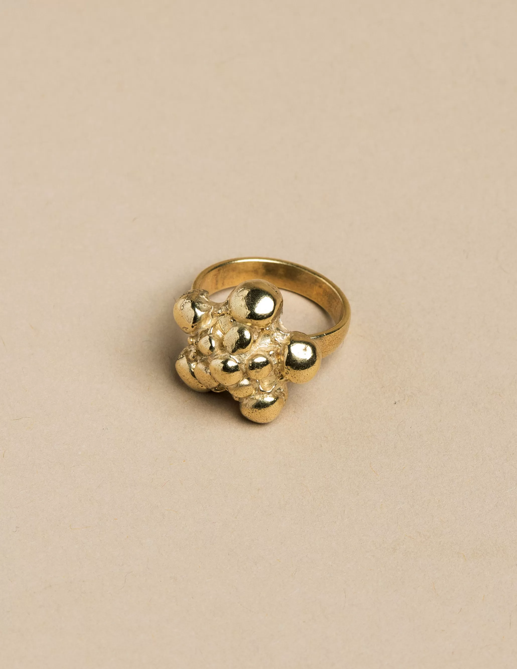 Nicoli GOLD MARBLE RING< Rings