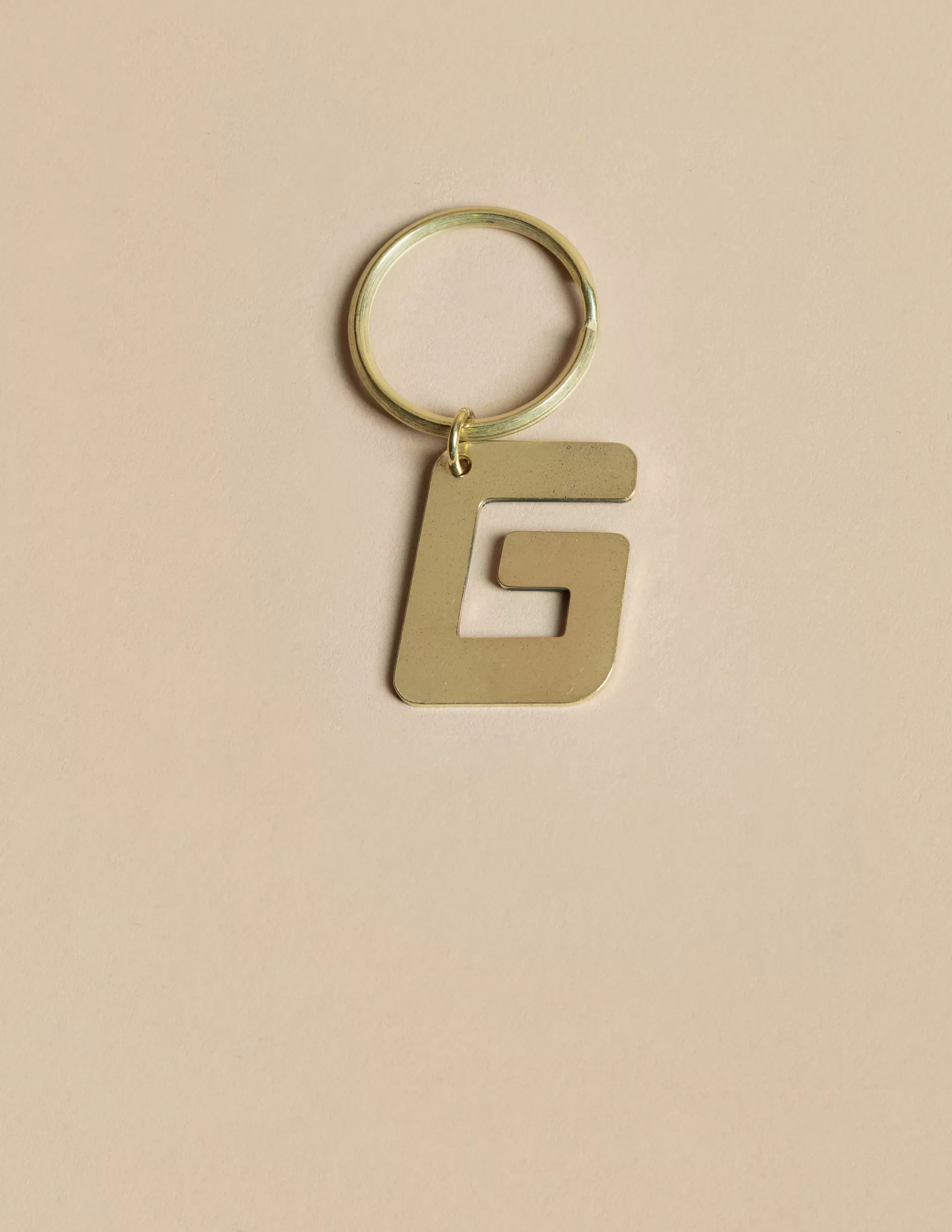 Nicoli GOLD "G" KEYCHAIN< Keychain | Keychain