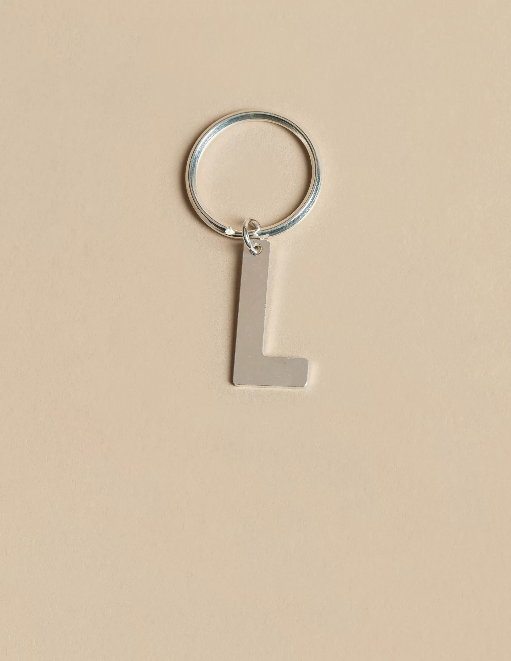 Nicoli GOLD "L" KEYCHAIN< Keychain | Keychain