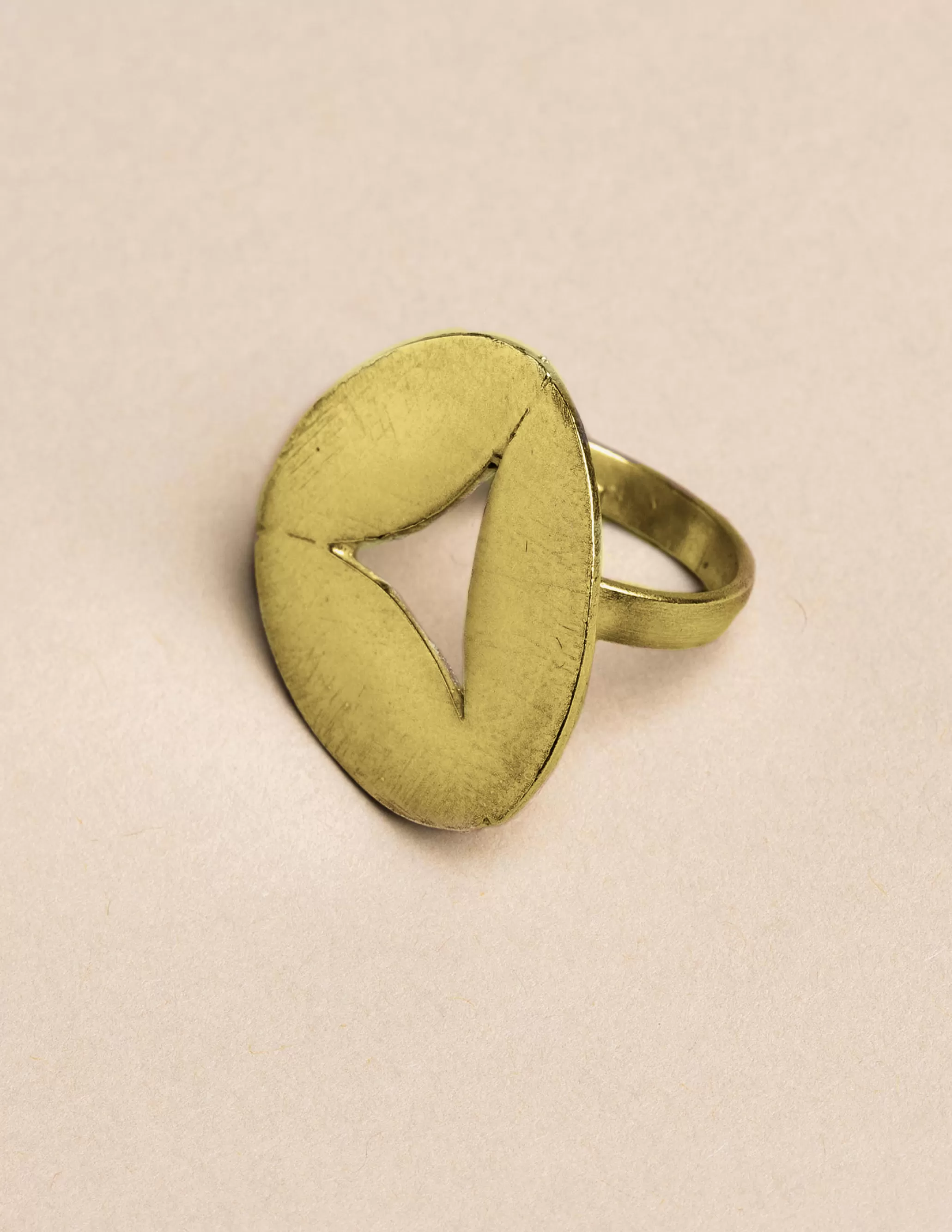 Nicoli GOLDEN TRIANGLE RING< Rings