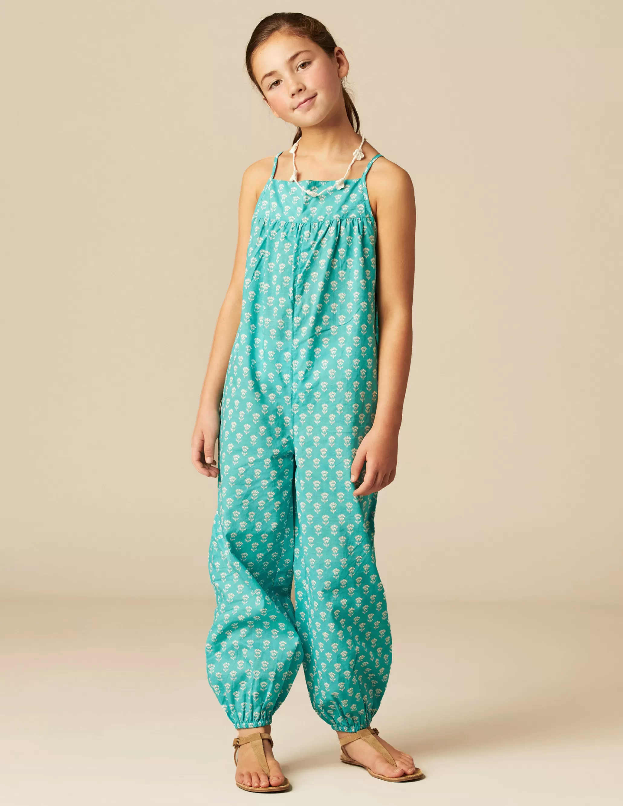 Nicoli GREEN FLORAL JUMPSUIT< Jumpsuits