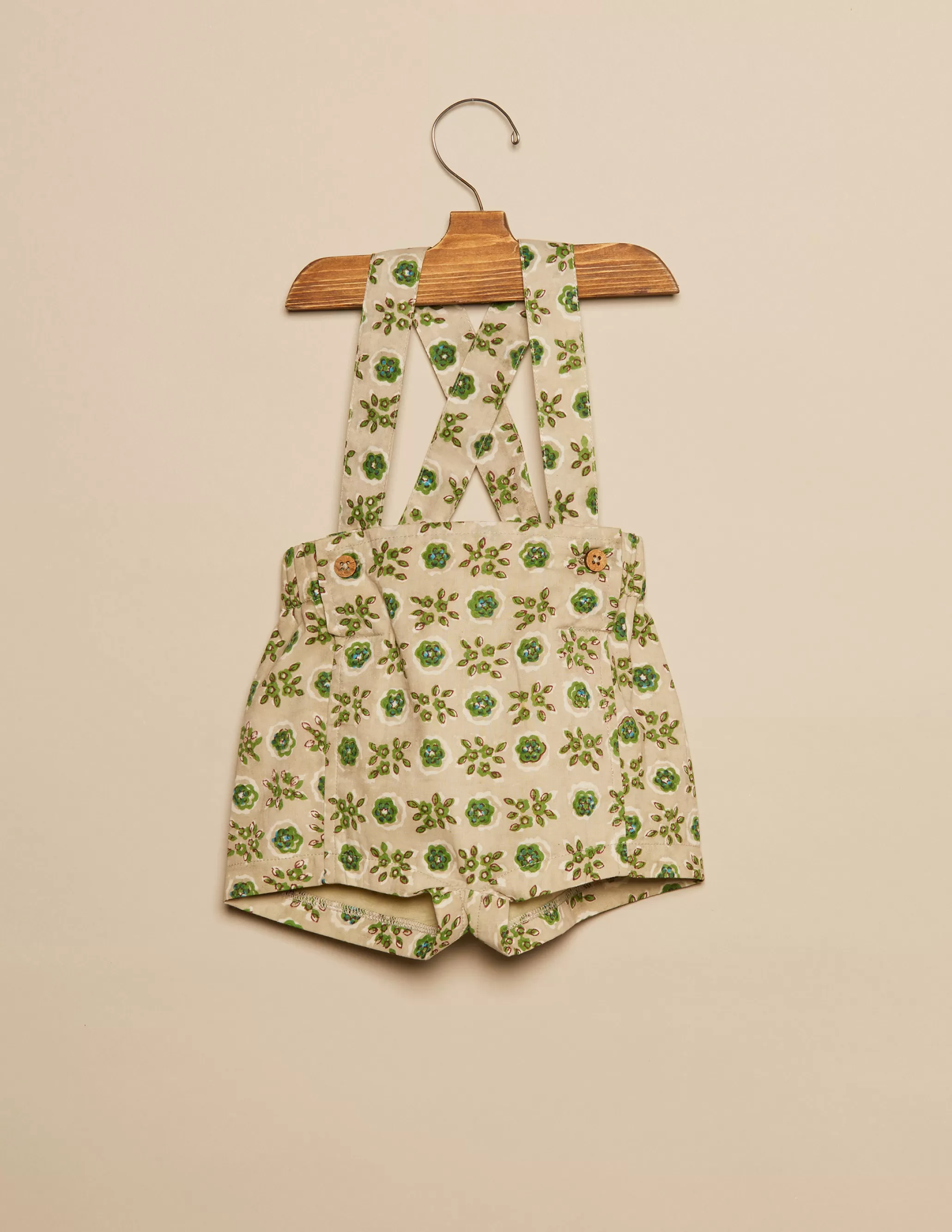 Nicoli GREEN FLORAL SHORTS< Bloomers