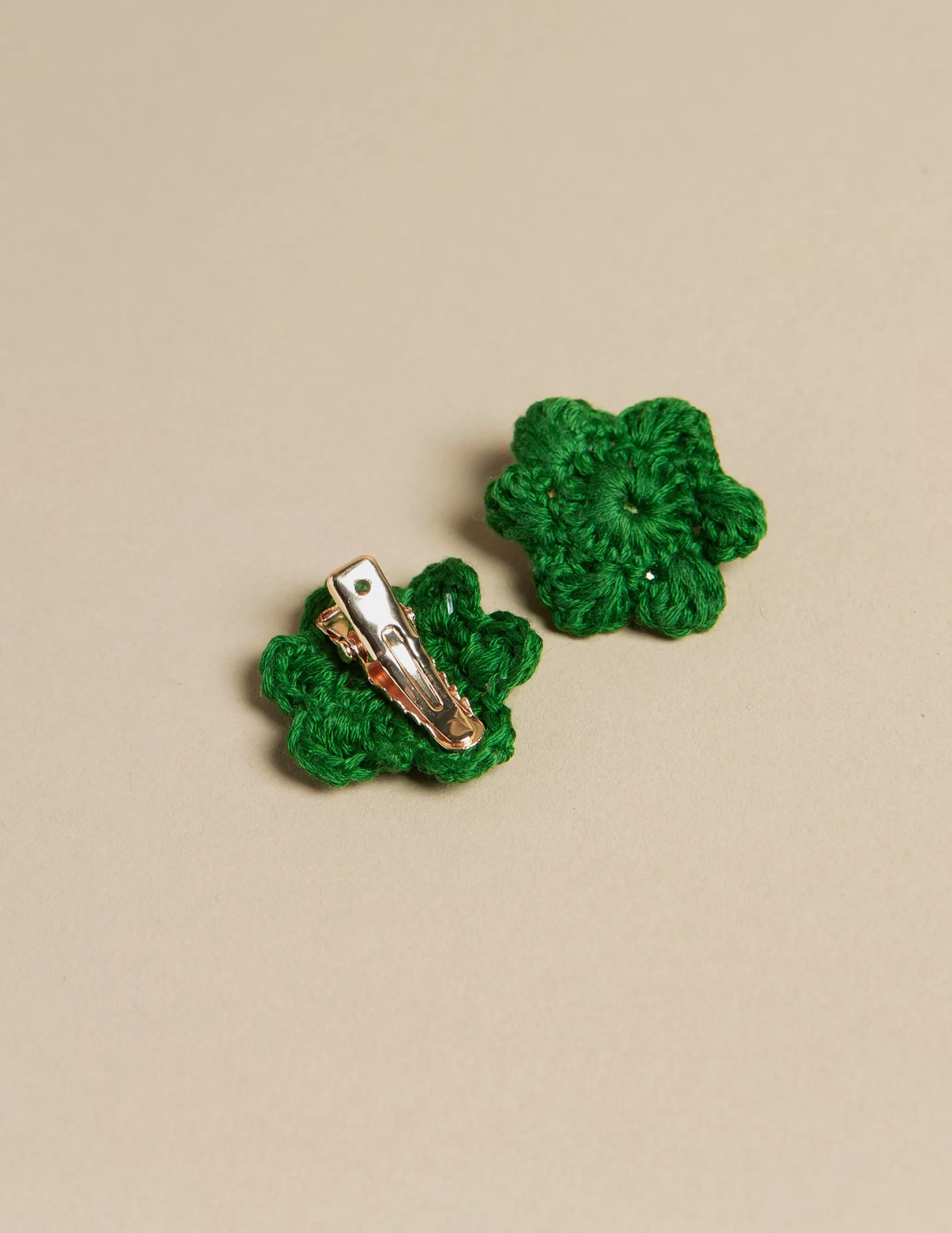 Nicoli GREEN HAIR CLIPS< Hair Accesories | Hair accessories