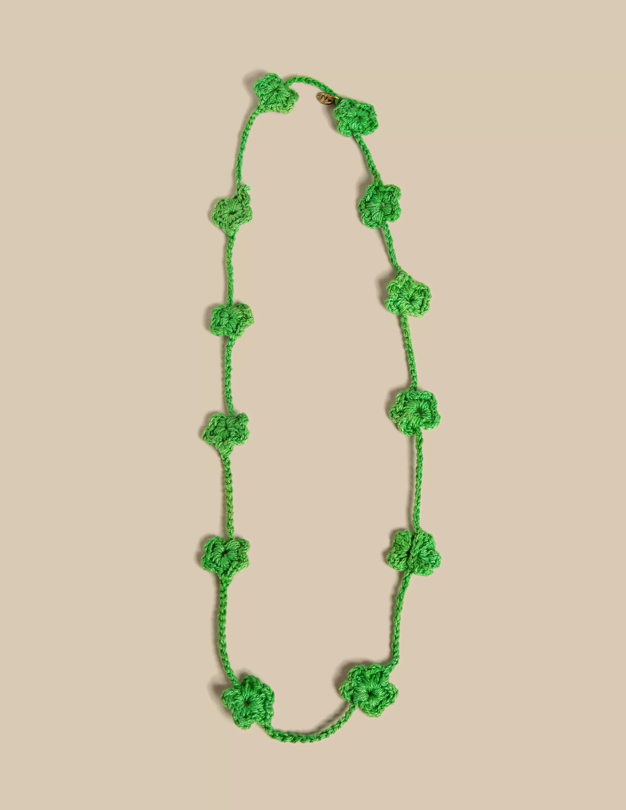 Nicoli GREEN LONG FLOWER NECKLACE< Necklaces & Chokers | Necklaces