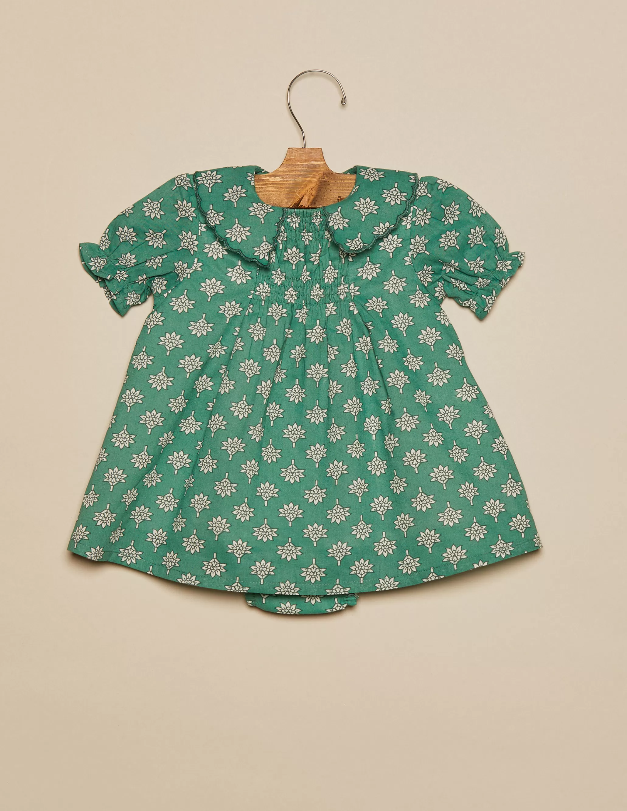 Nicoli GREEN PRINT DRESS< Dresses