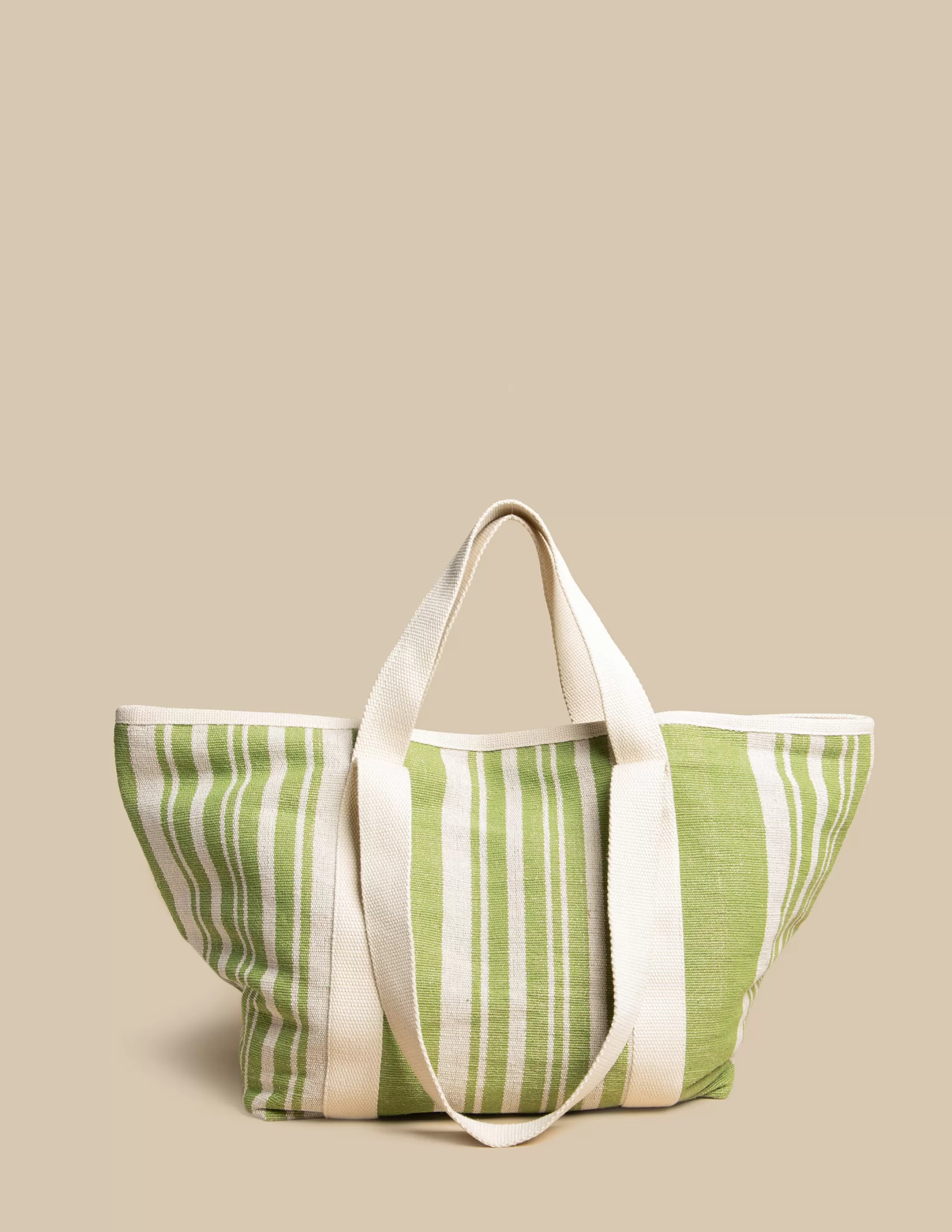 Nicoli GREEN STRIPED BAG< Bags | Bags & Toiletry bags