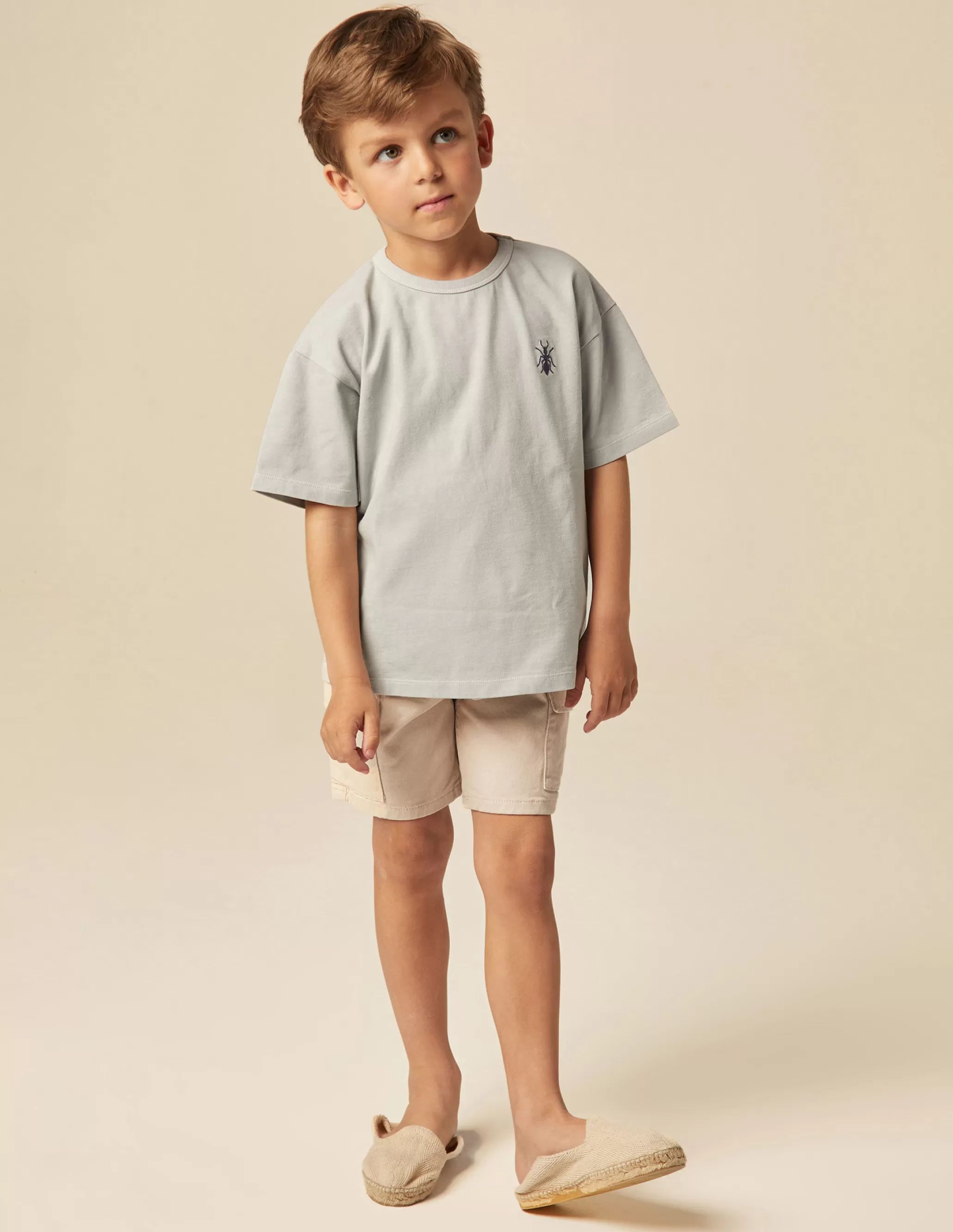 Nicoli GREY ANT T-SHIRT<BOY T-shirts