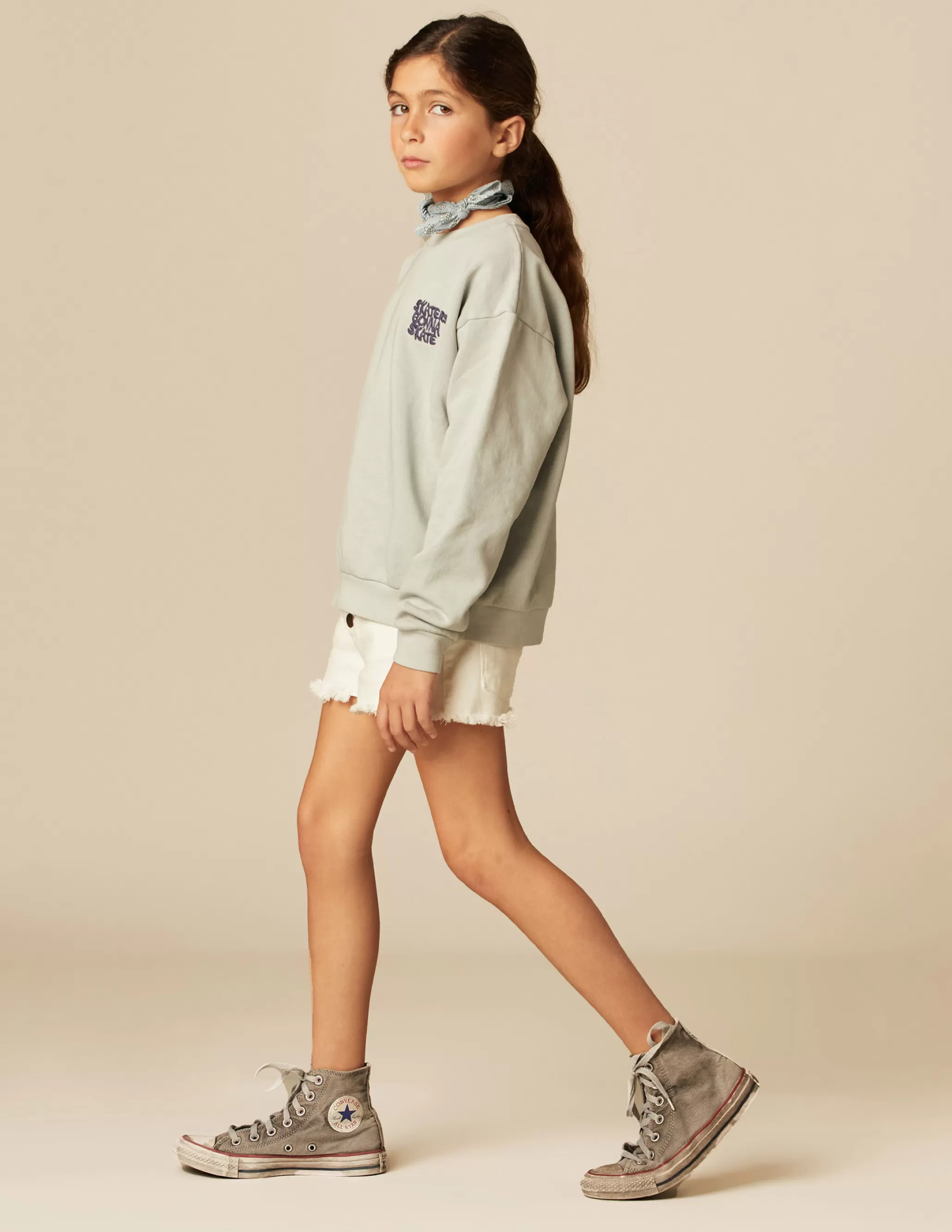 Nicoli GREY SKATE SWEATSHIRT< Sweatshirts