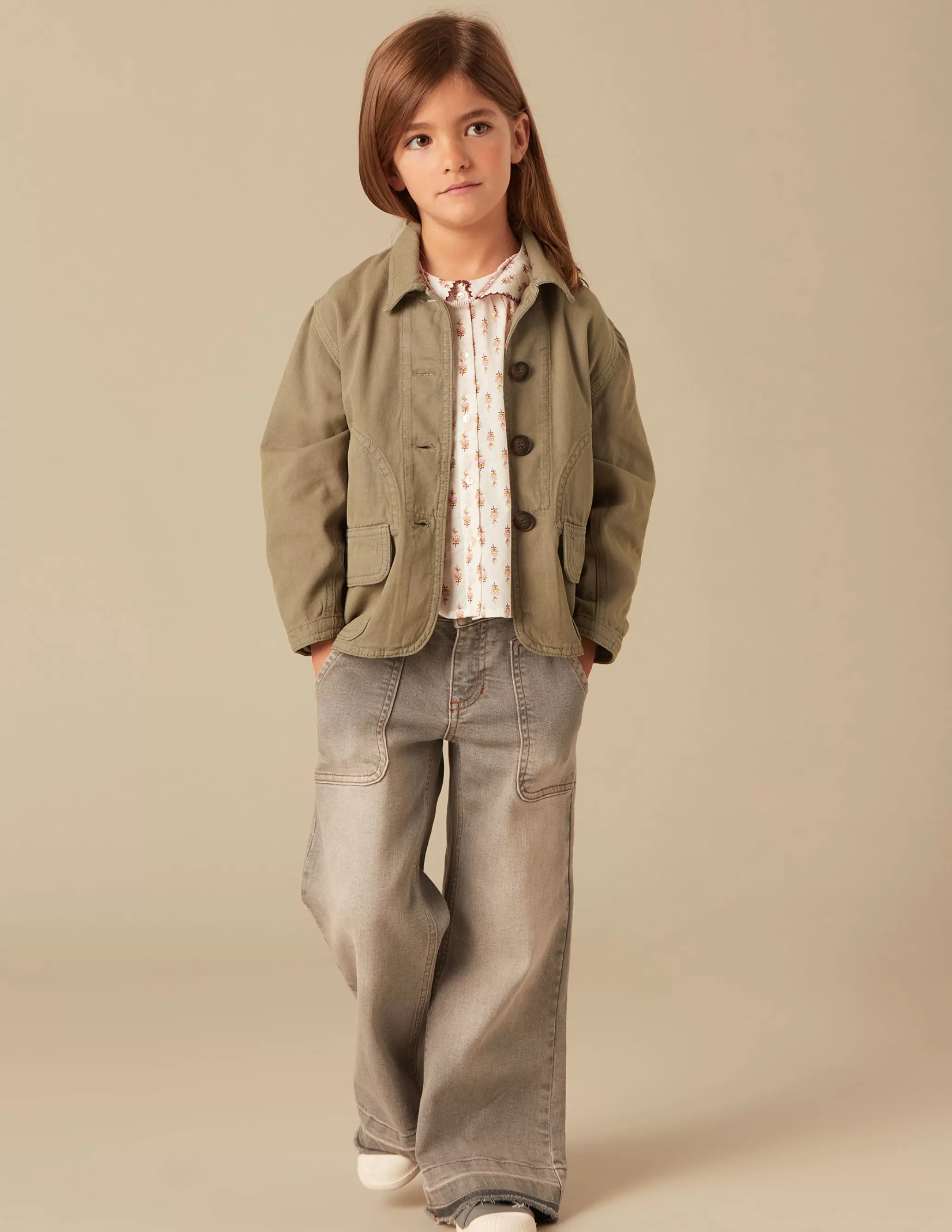 Nicoli KHAKI JACKET< Outerwear