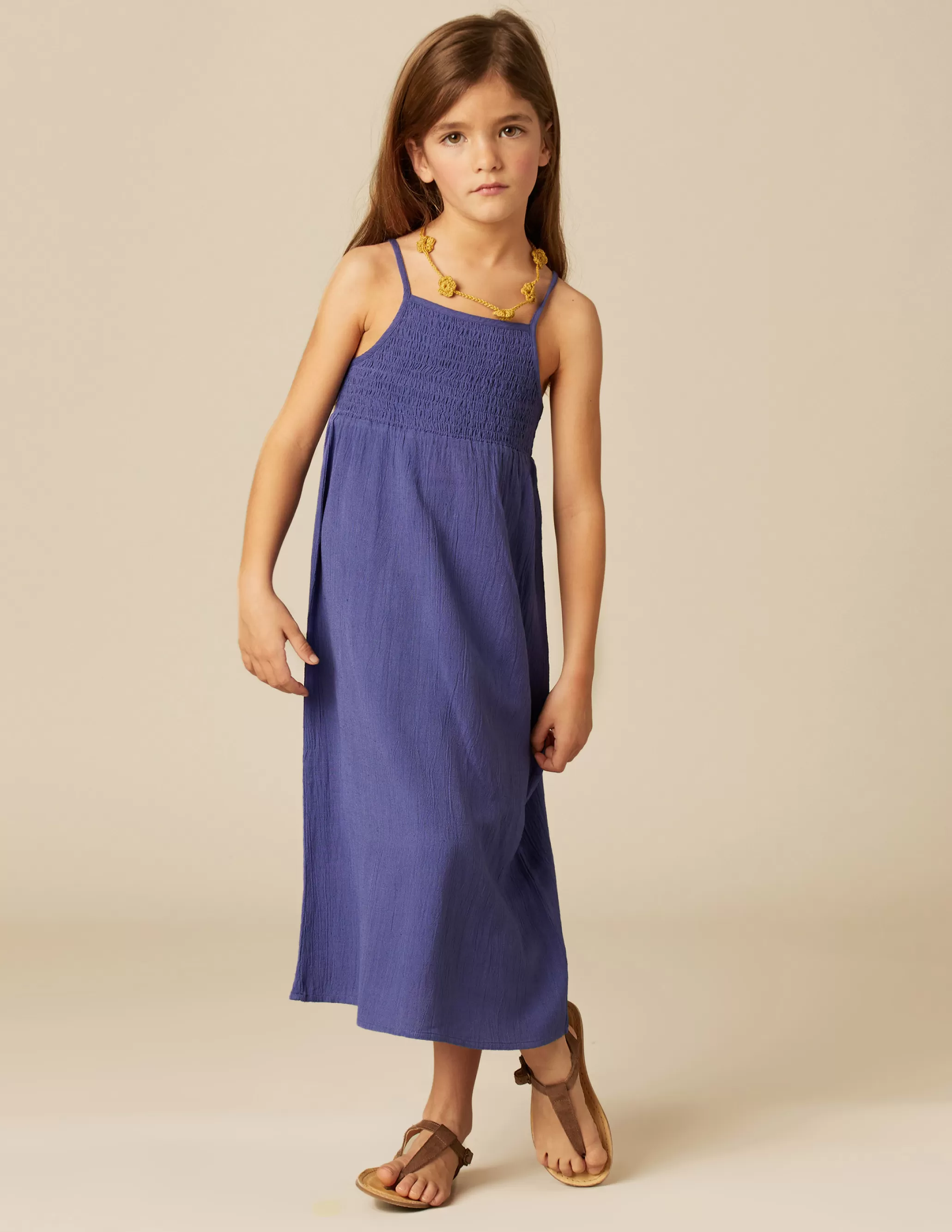 Nicoli LONG BLUE DRESS< Dresses