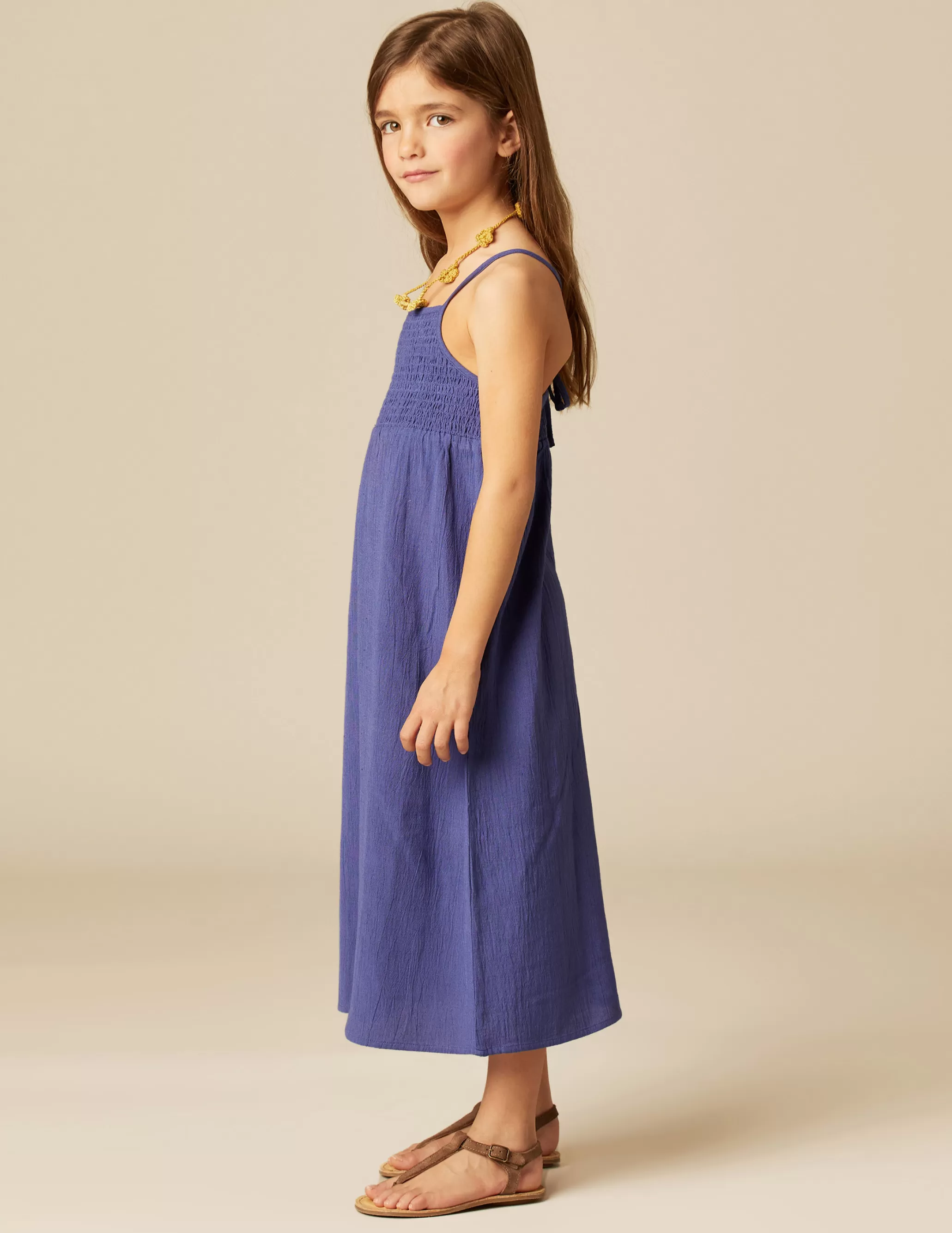 Nicoli LONG BLUE DRESS< Dresses