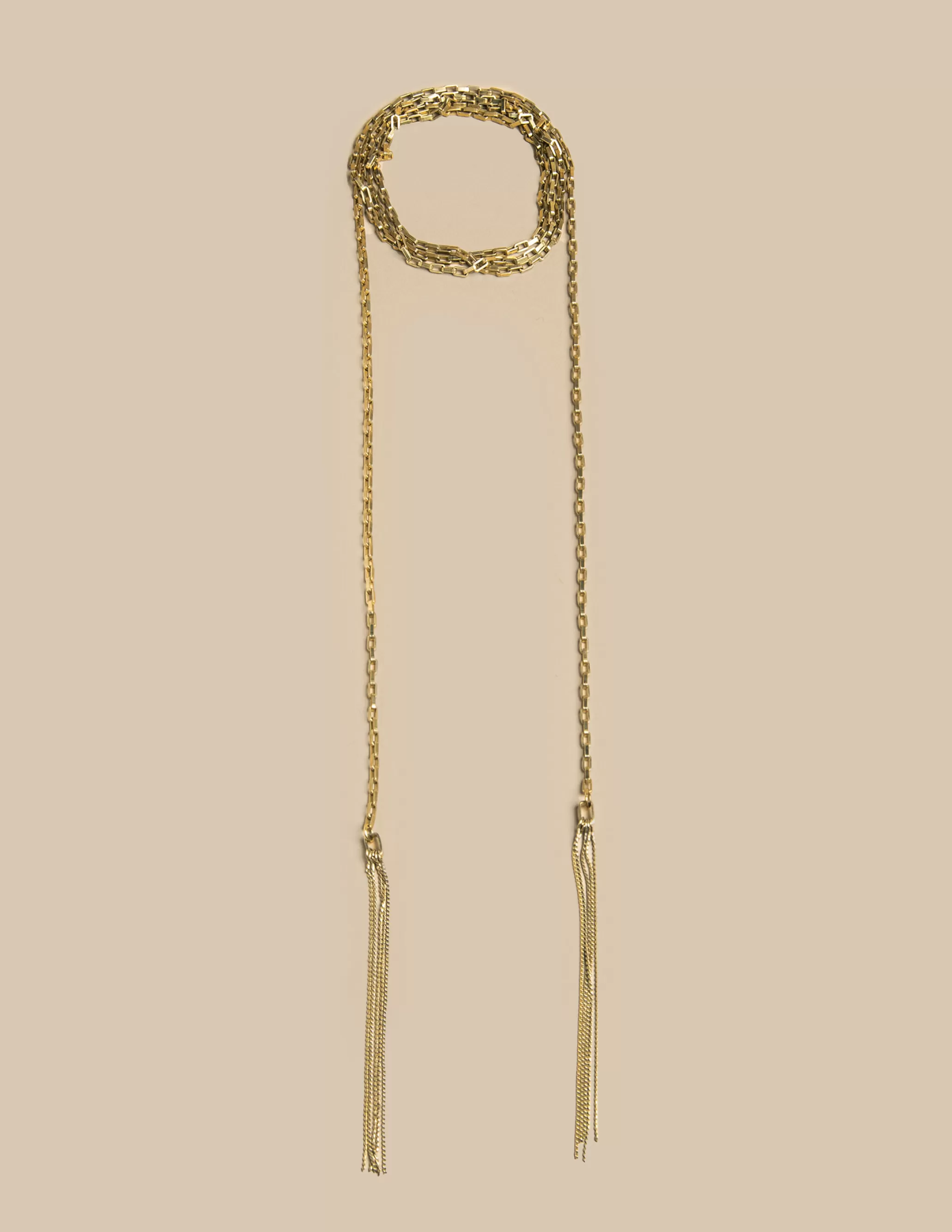 Nicoli LONG GOLD CHAIN< Necklaces & Chokers