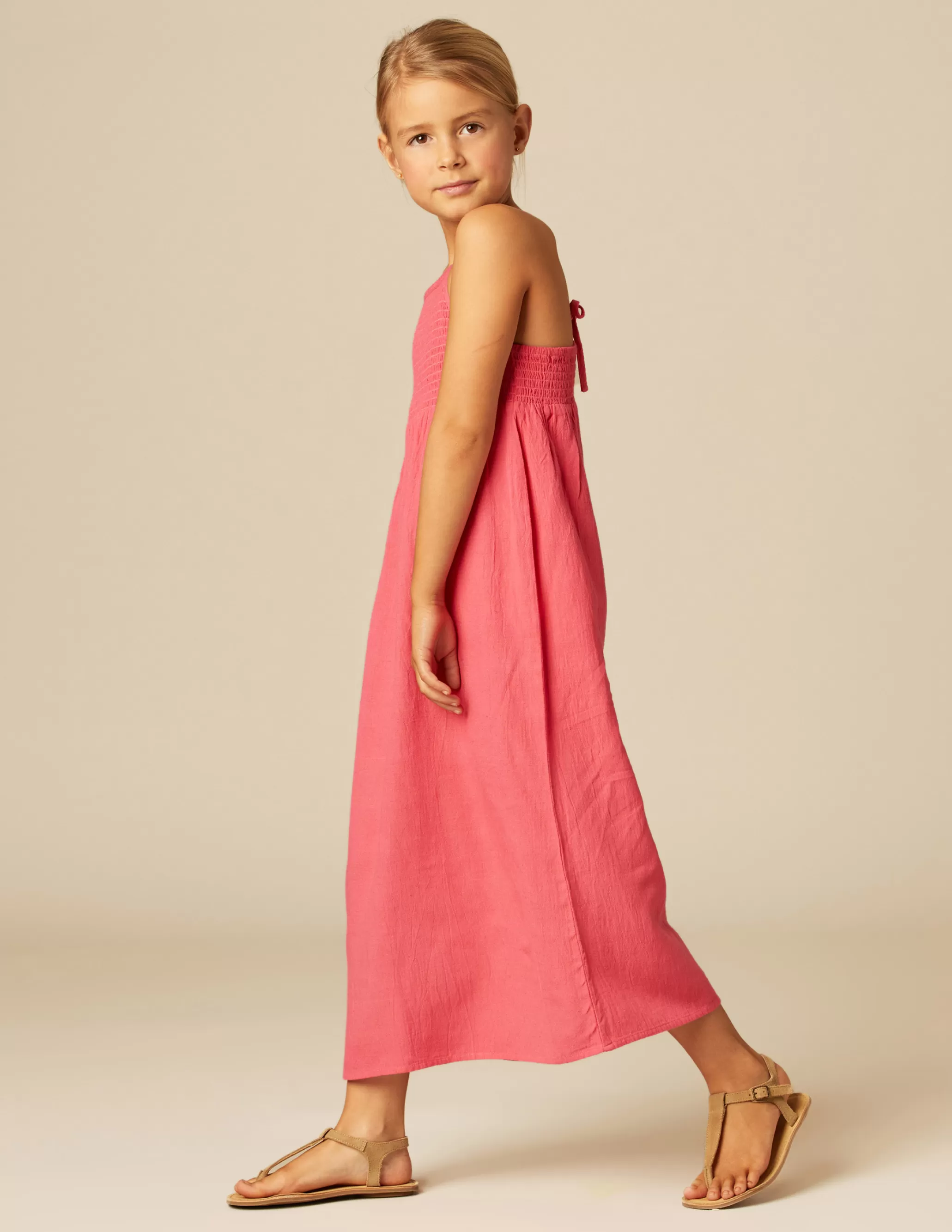 Nicoli LONG PINK DRESS< Dresses