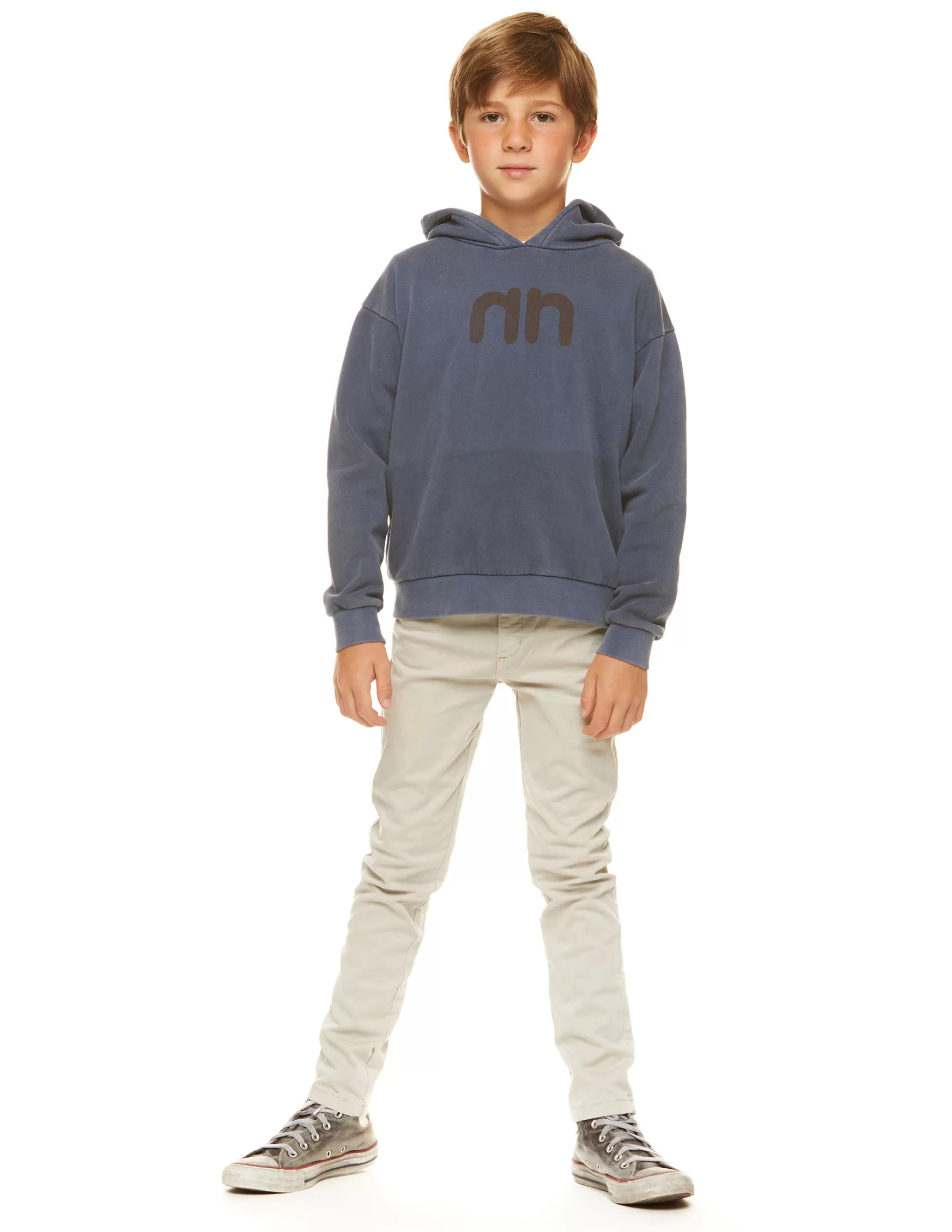 Nicoli NN BLUE HOODIE<BOY Sweatshirts