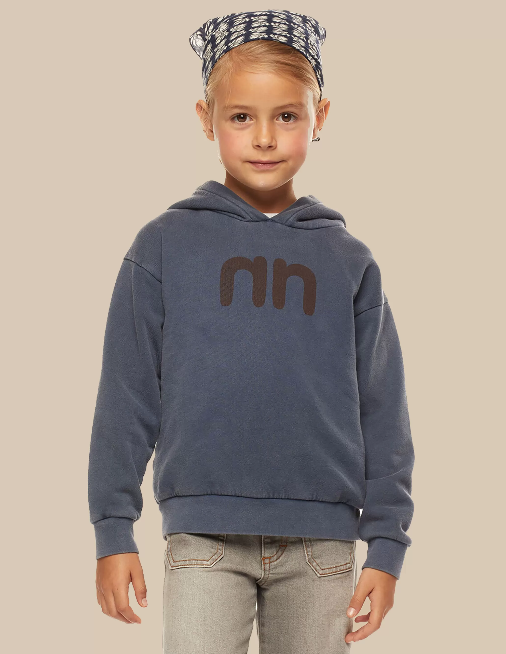 Nicoli NN BLUE HOODIE< Sweatshirts