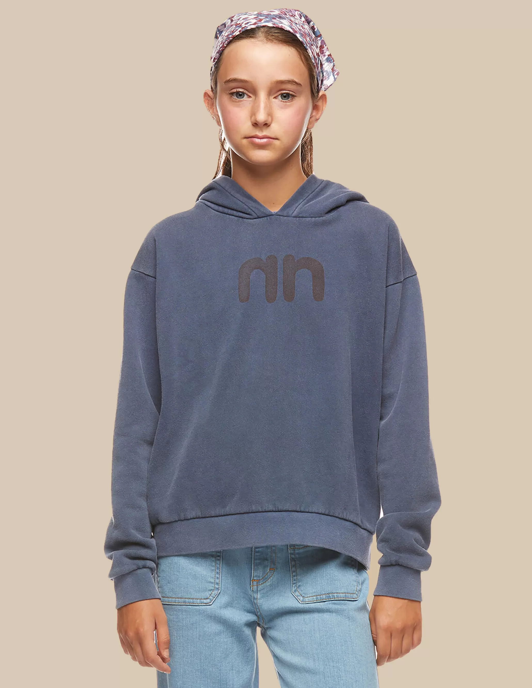 Nicoli NN BLUE HOODIE< Sweatshirts