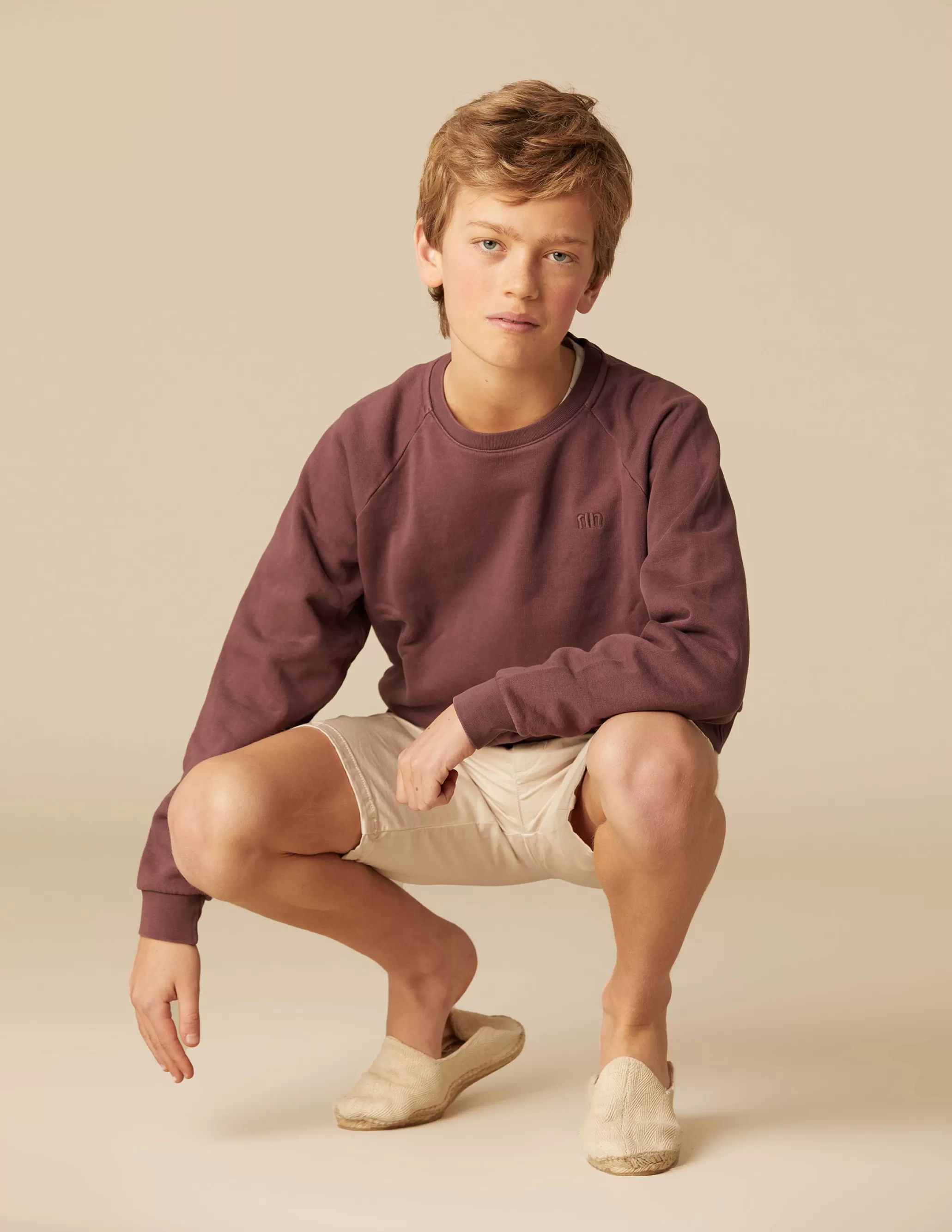 Nicoli NN DARK BERRY SWEATSHIRT< Sweatshirts