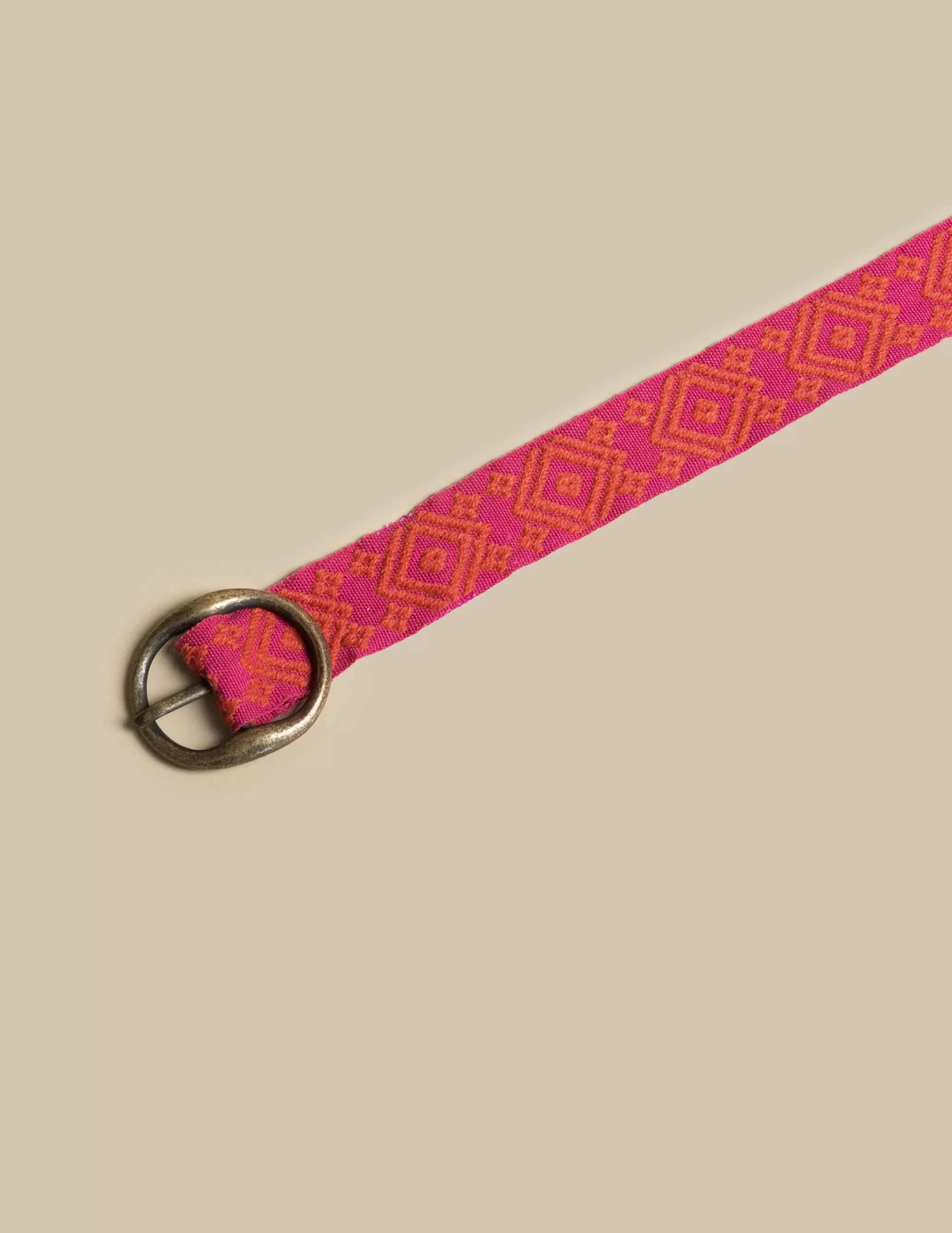 Nicoli PINK ETHNIC BELT< Belts