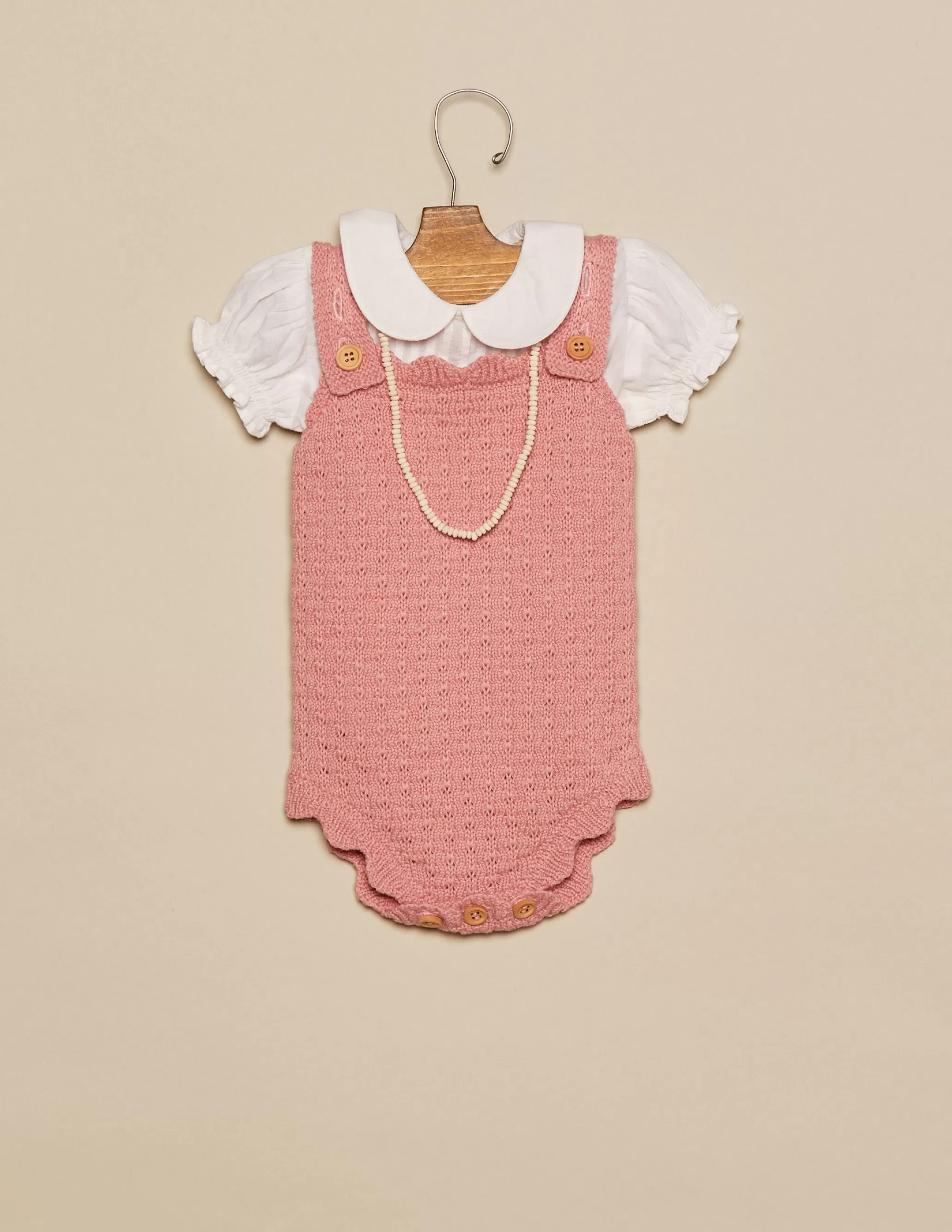 Nicoli PINK KNITTED PLAYSUIT< Playsuits & Dungarees | Knitwear