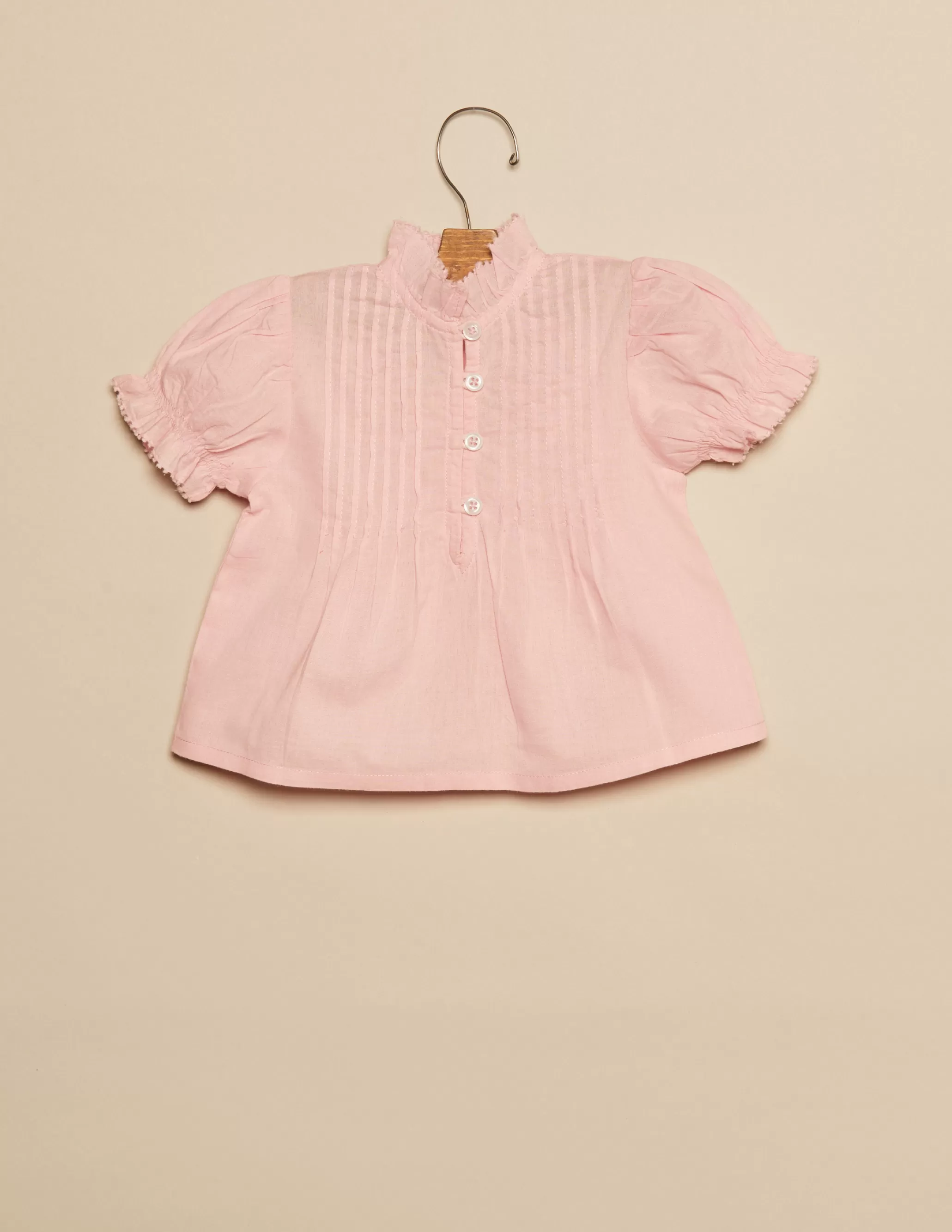 Nicoli PINK PIN-TUCK SHIRT< Shirts