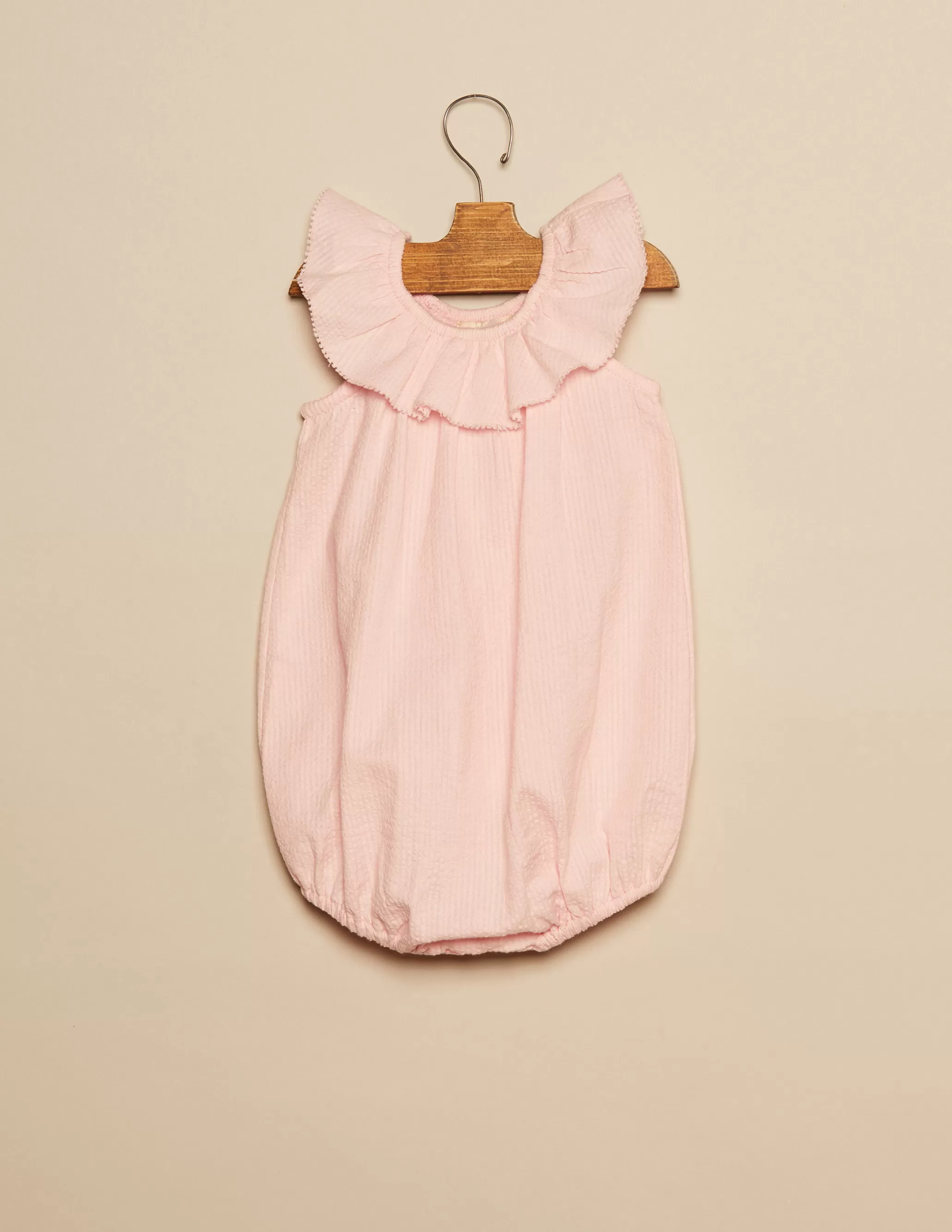 Nicoli PINK TEXTURED PLAYSUIT< Playsuits & Dungarees