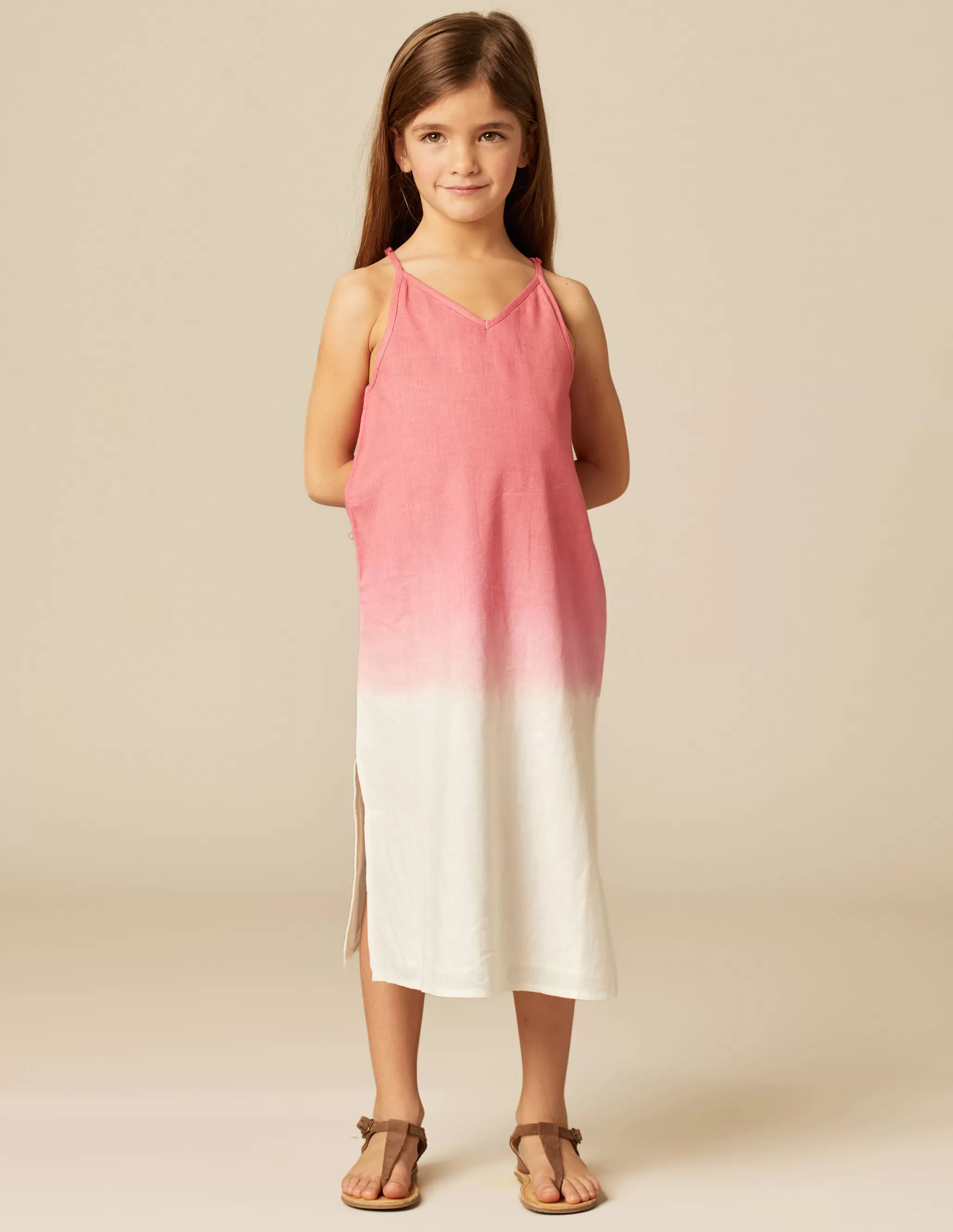 Nicoli PINK TIE-DYE DRESS< Dresses