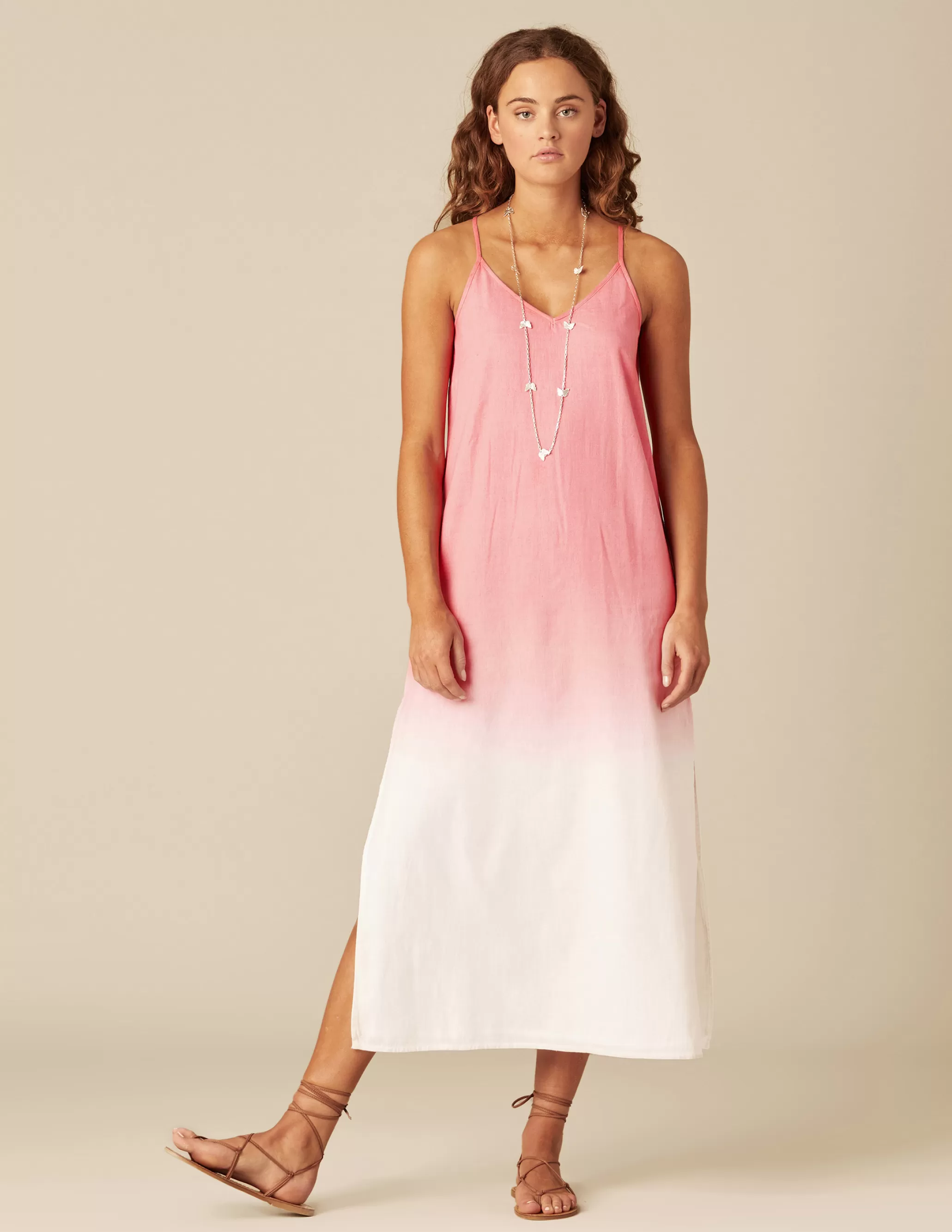 Nicoli PINK TIE-DYE DRESS< Dresses