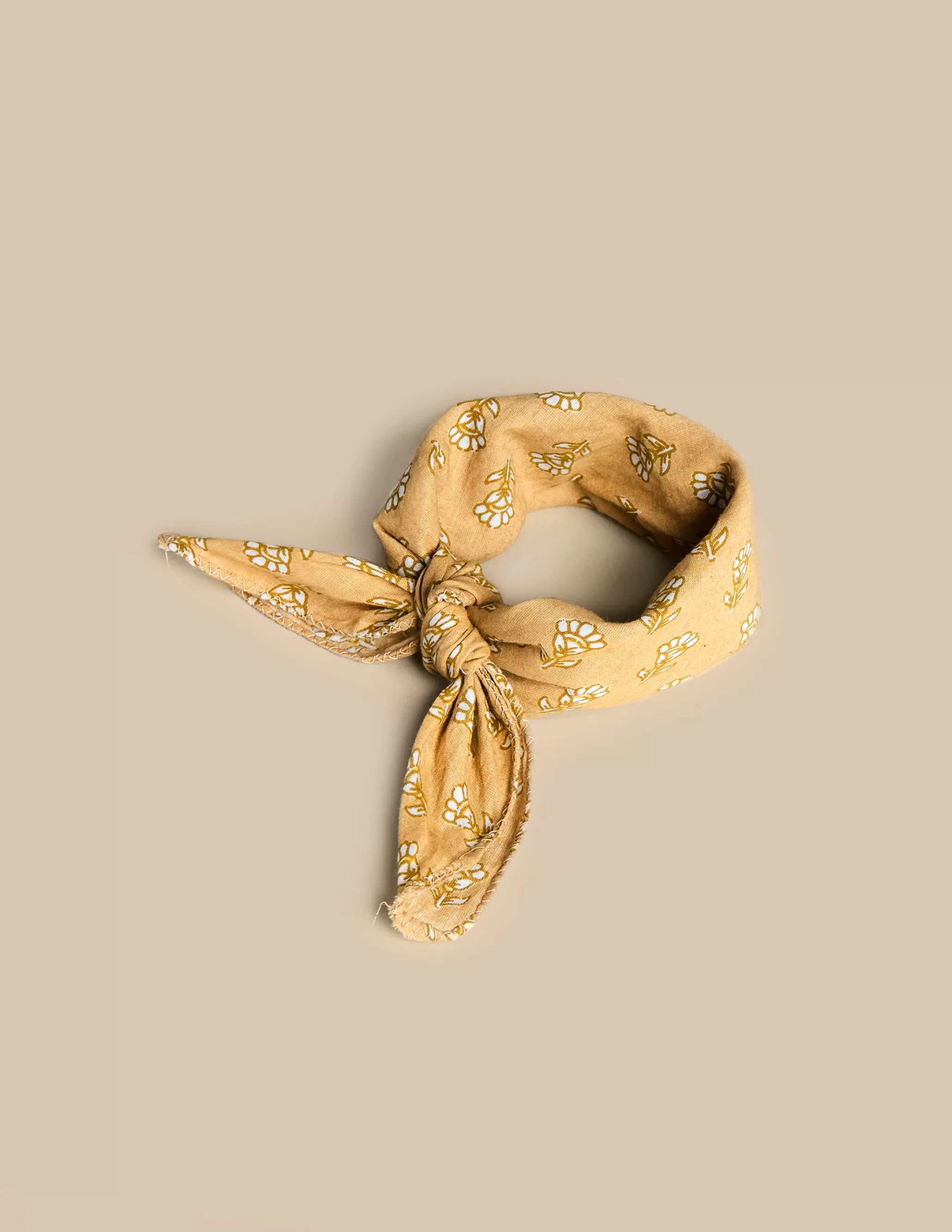 Nicoli SAND FLORAL SCARF< Mini scarves | Neckerchiefs