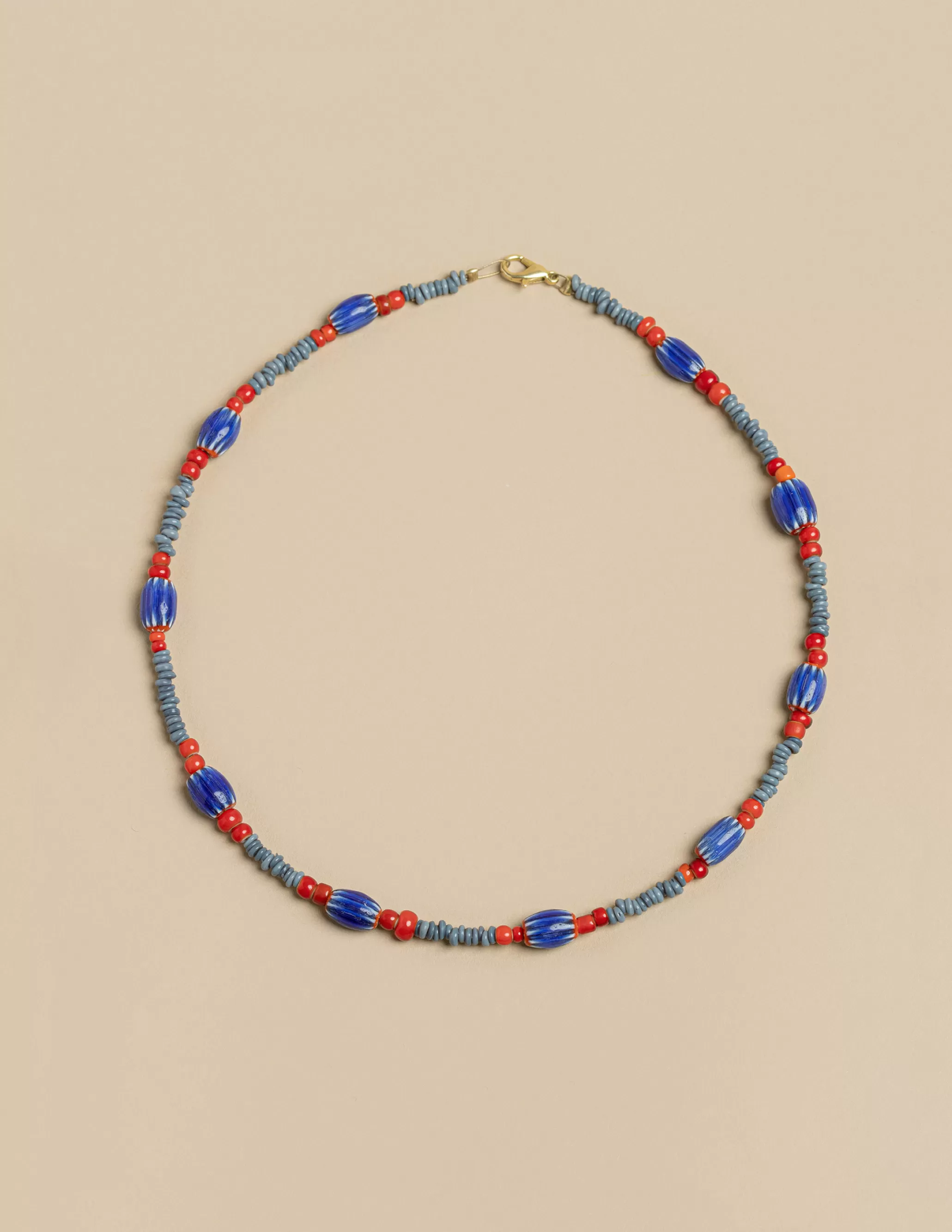 Nicoli SHORT BLUE/RED NECKLACE< Necklaces & Chokers | Necklaces