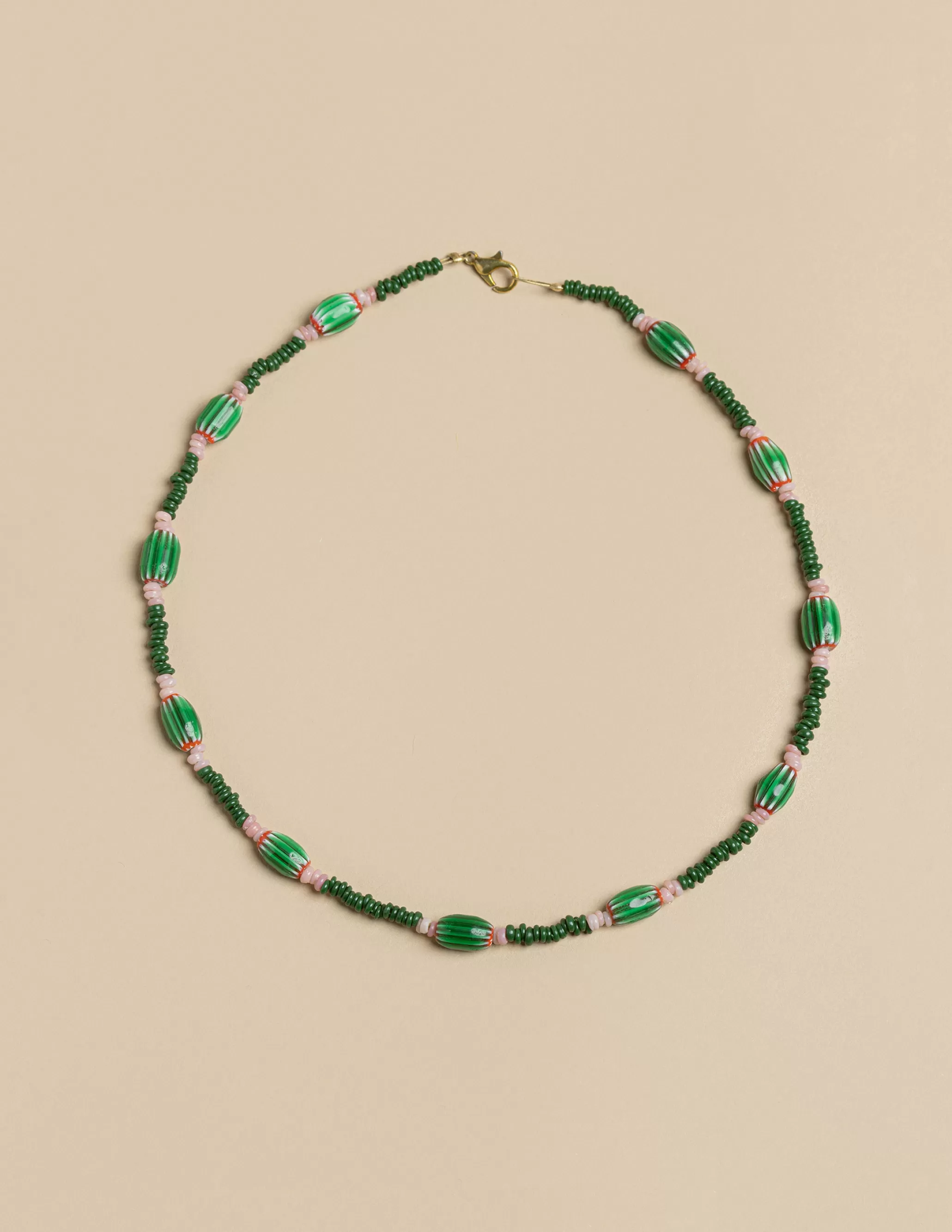 Nicoli SHORT PINK/GREEN NECKLACE< Necklaces & Chokers | Necklaces