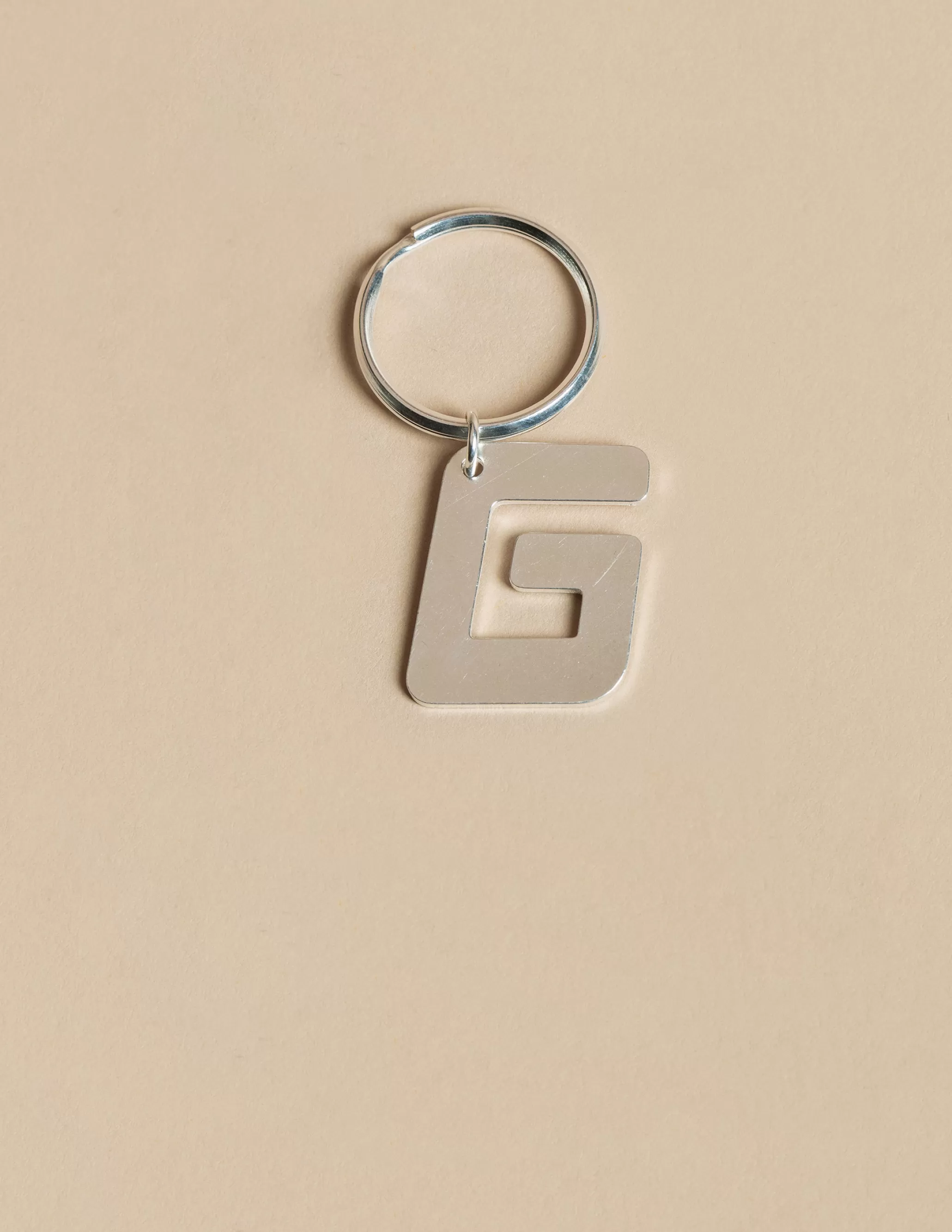 Nicoli SILVER "G" KEYCHAIN< Keychain | Keychain