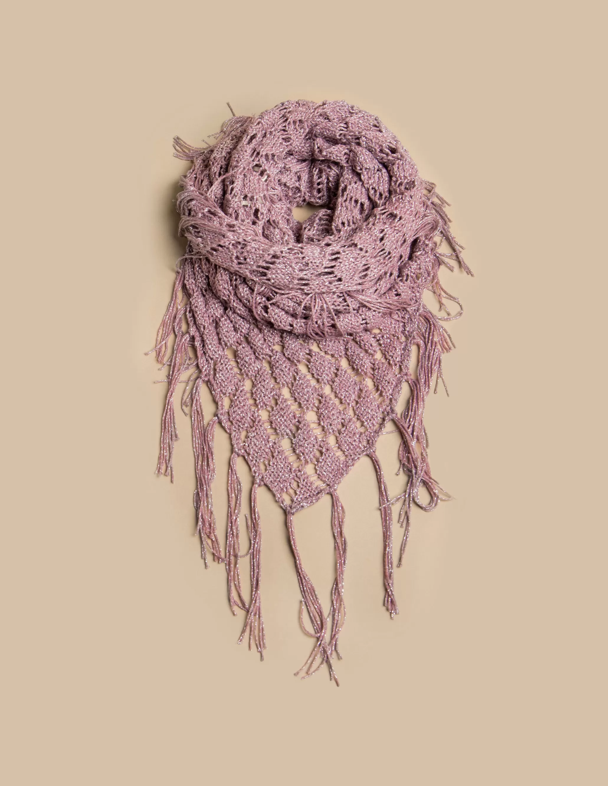 Nicoli SPARKLY PINK SHAWL< Scarves & Shawls