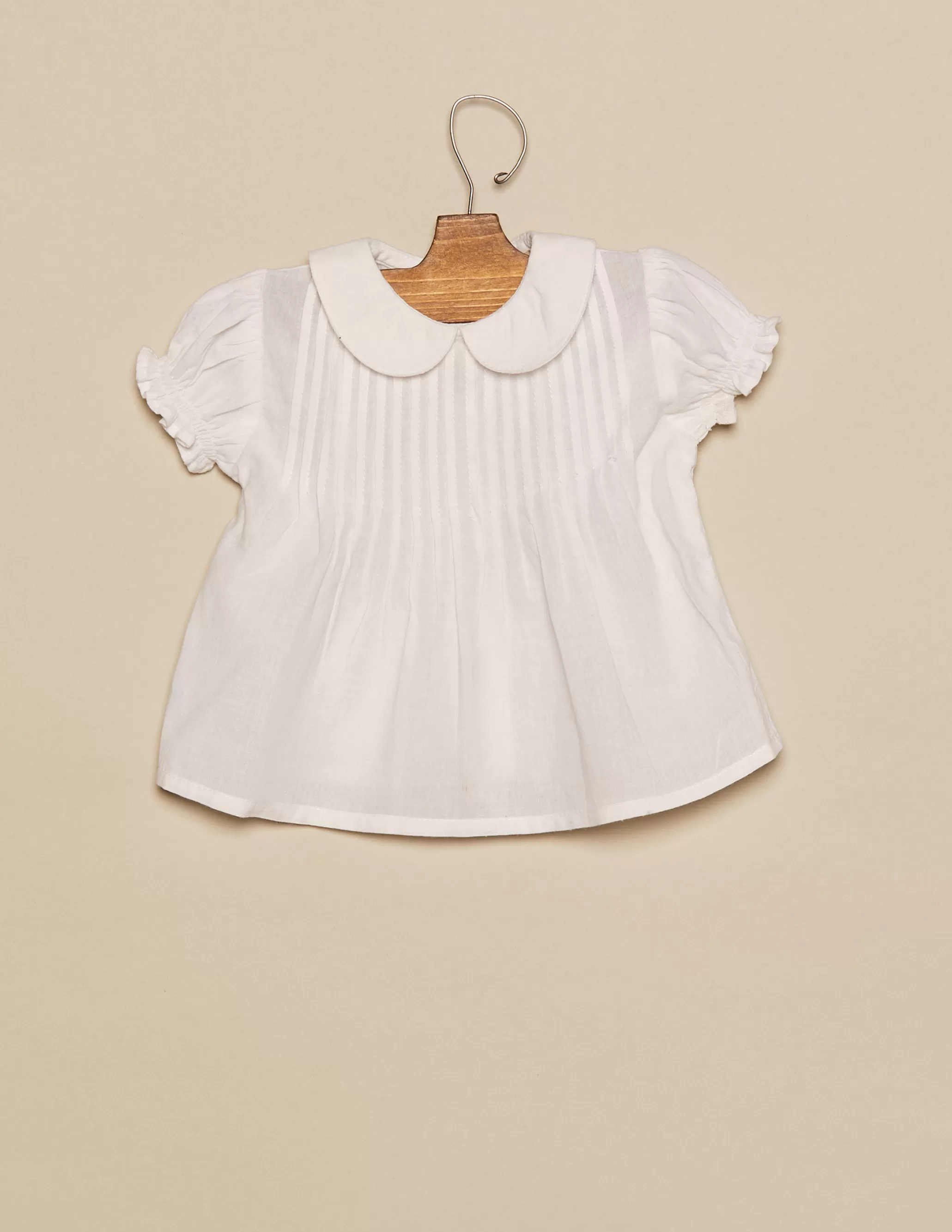 Nicoli WHITE PETER PAN COLLAR SHIRT< Shirts